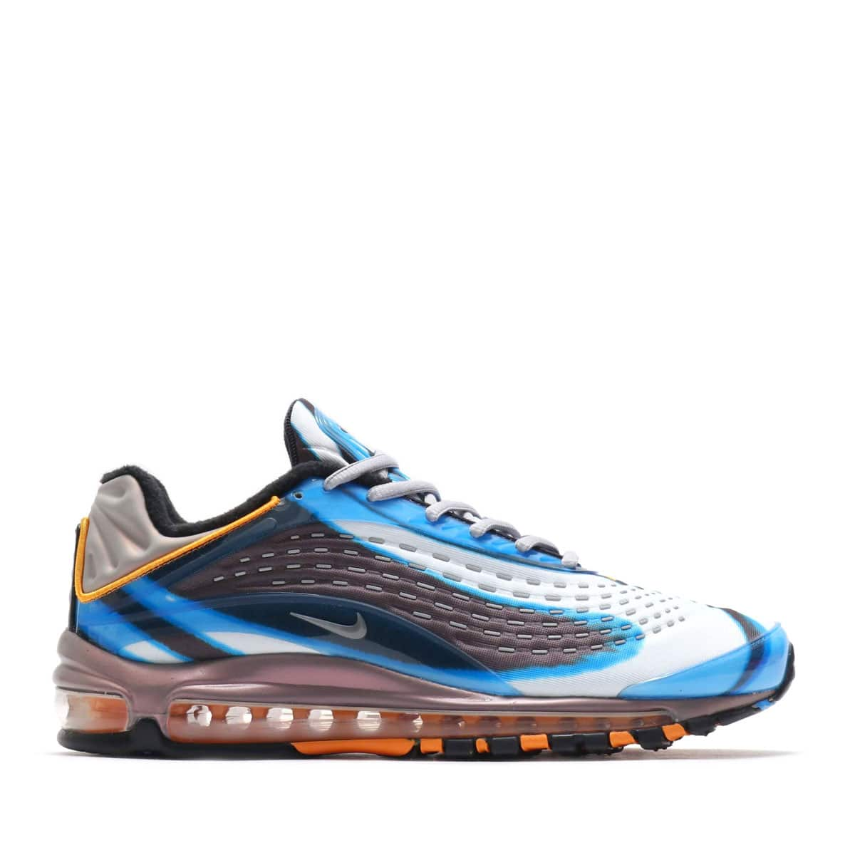 NIKE AIR MAX DELUXE PHOTO BLUE/WOLF GREY-ORANGE PEEL-BLACK 18FA-I