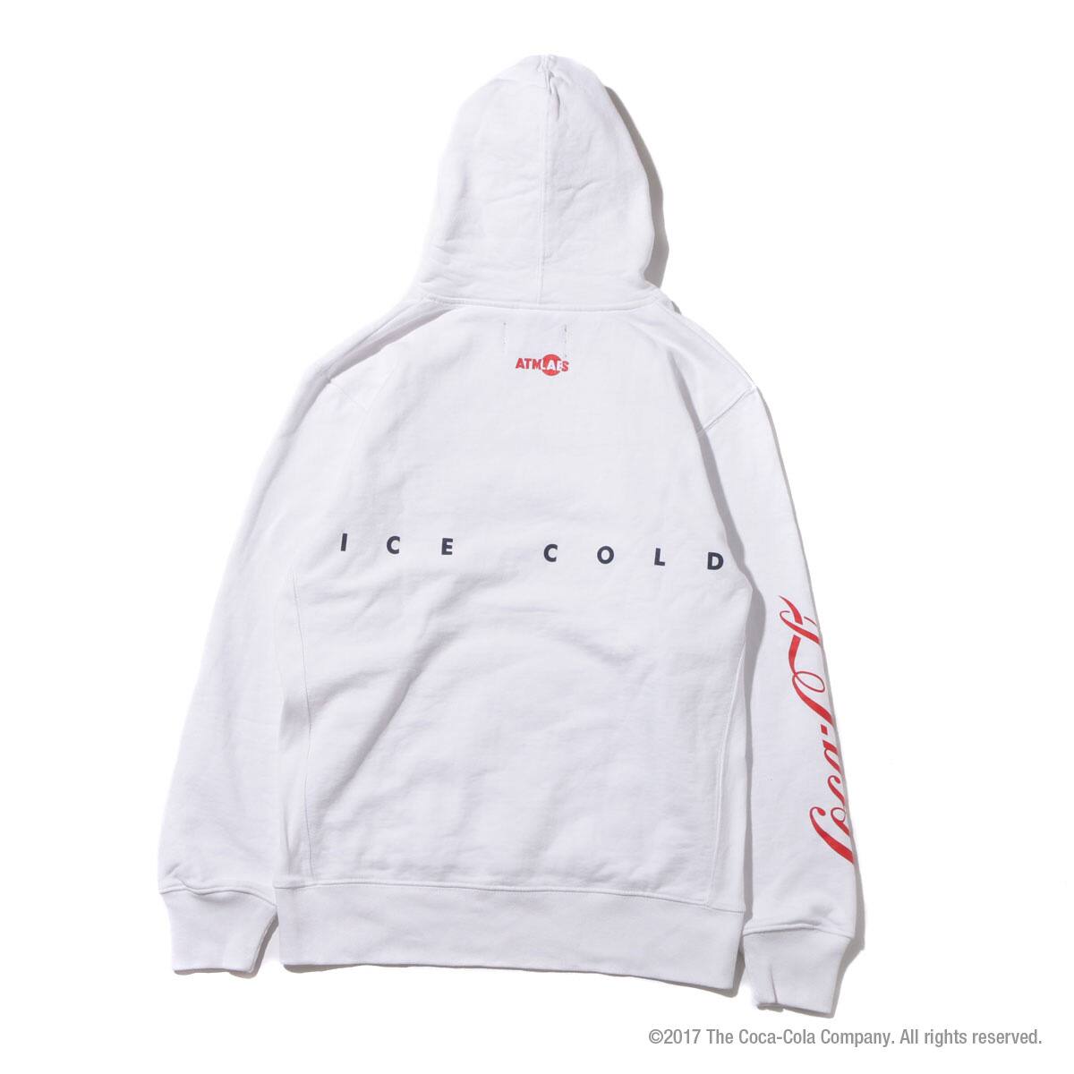 coca cola hoodie white