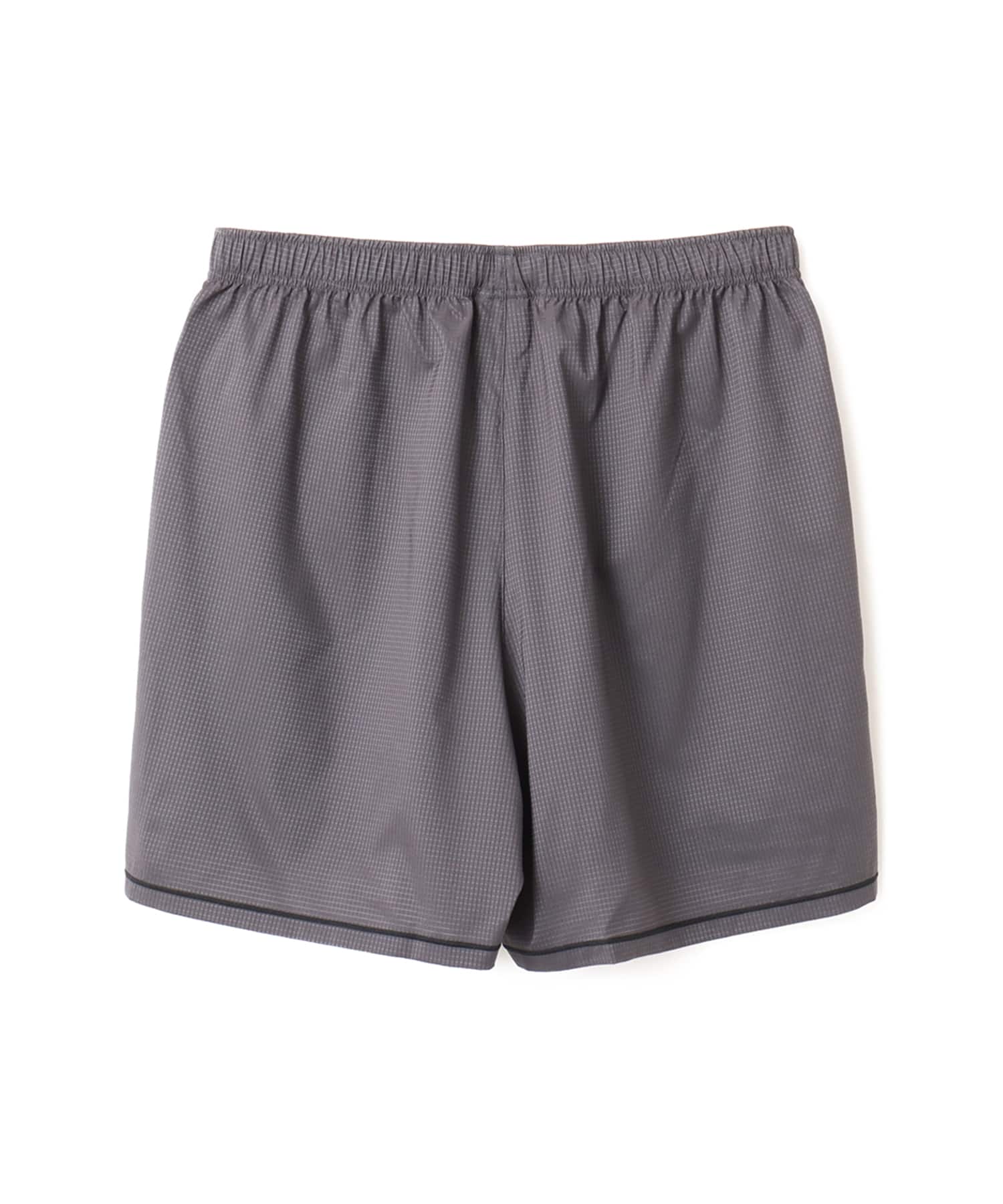 New Balance MESH STRECH WOVEN SHORTS チャコールグレーの画像