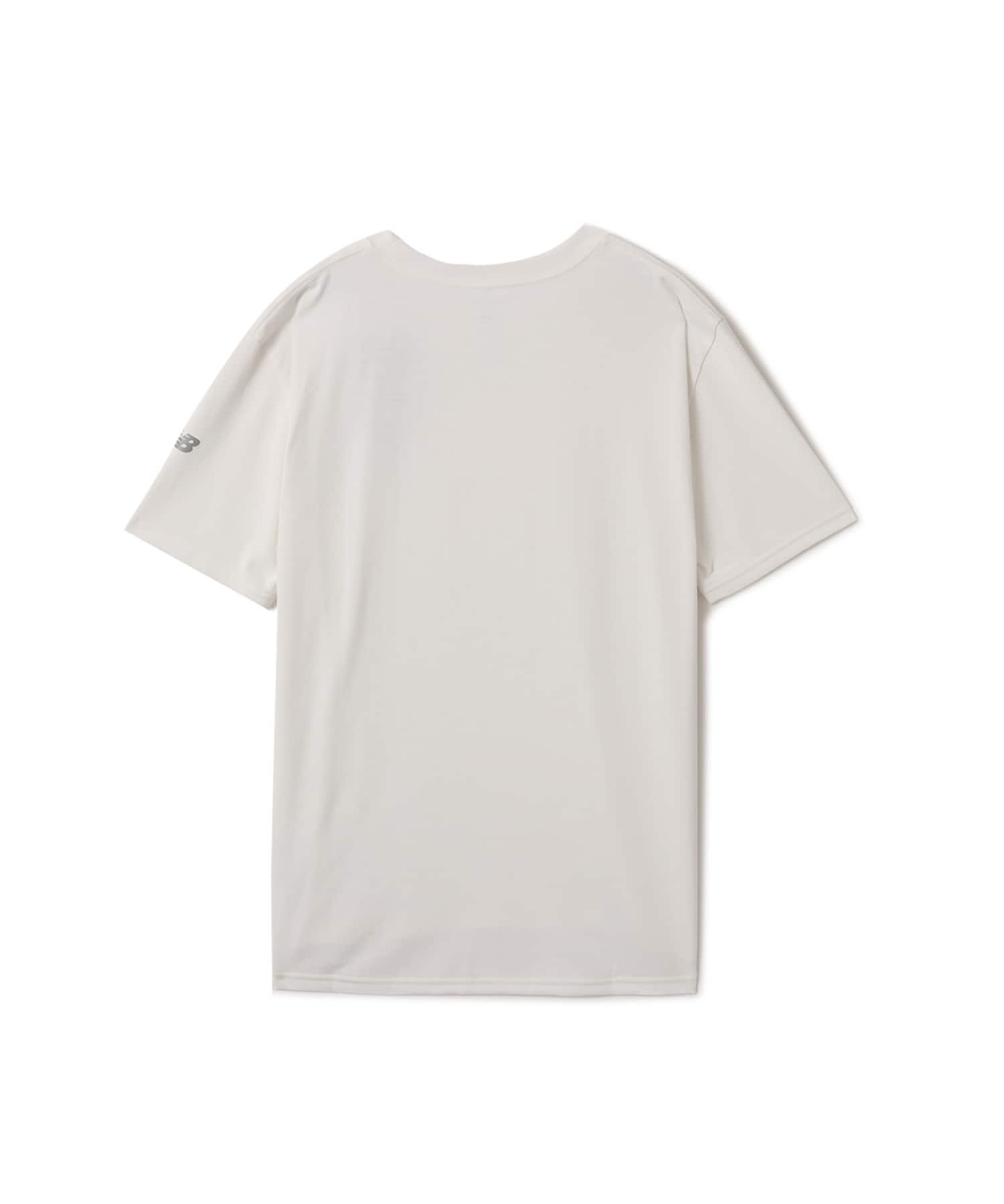 New Balance x GCP Run Chest Graphic T-Shirt WHITEの画像