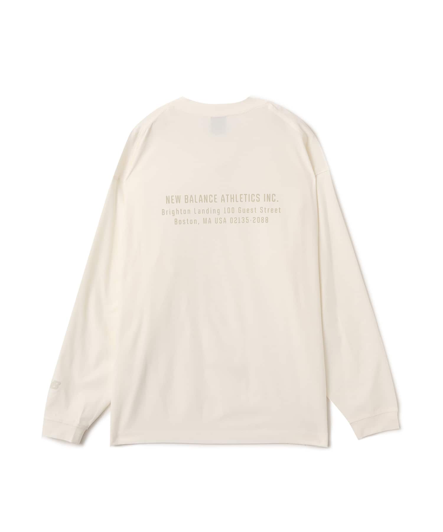New Balance SUN SHIELD LONG SLEEVE T-SHIRT シーソルトの画像