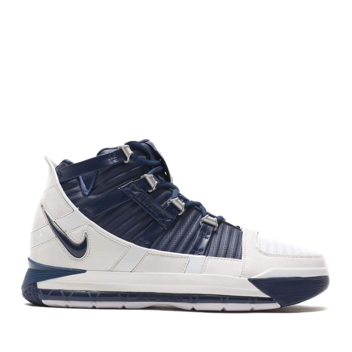 lebron 3 navy white