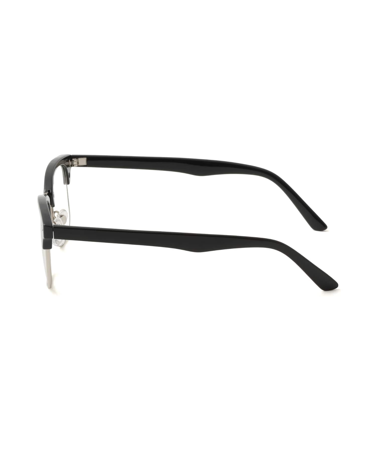 atmos pink Retro Browline Glasses BLACKの画像