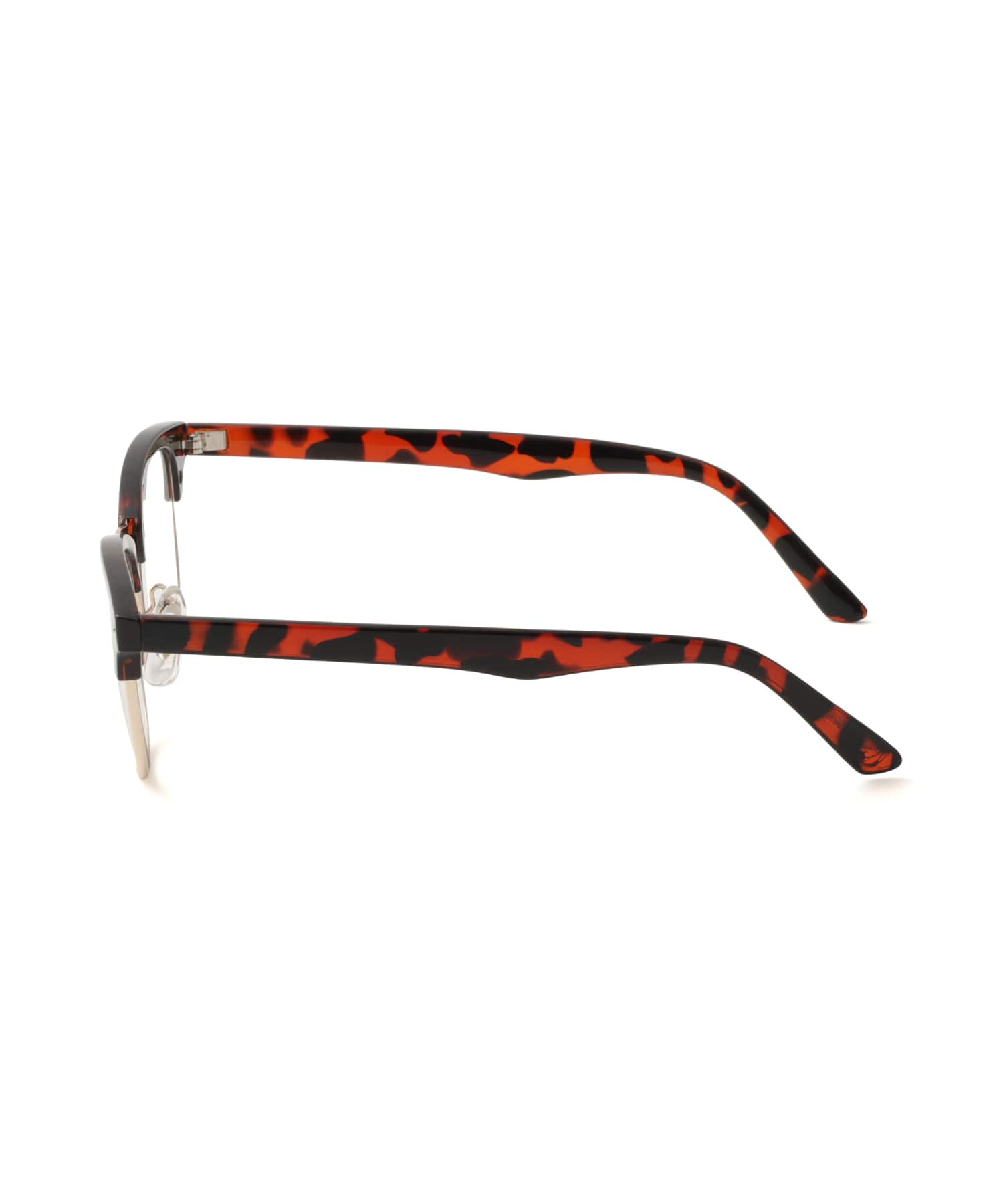 atmos pink Retro Browline Glasses BROWNの画像