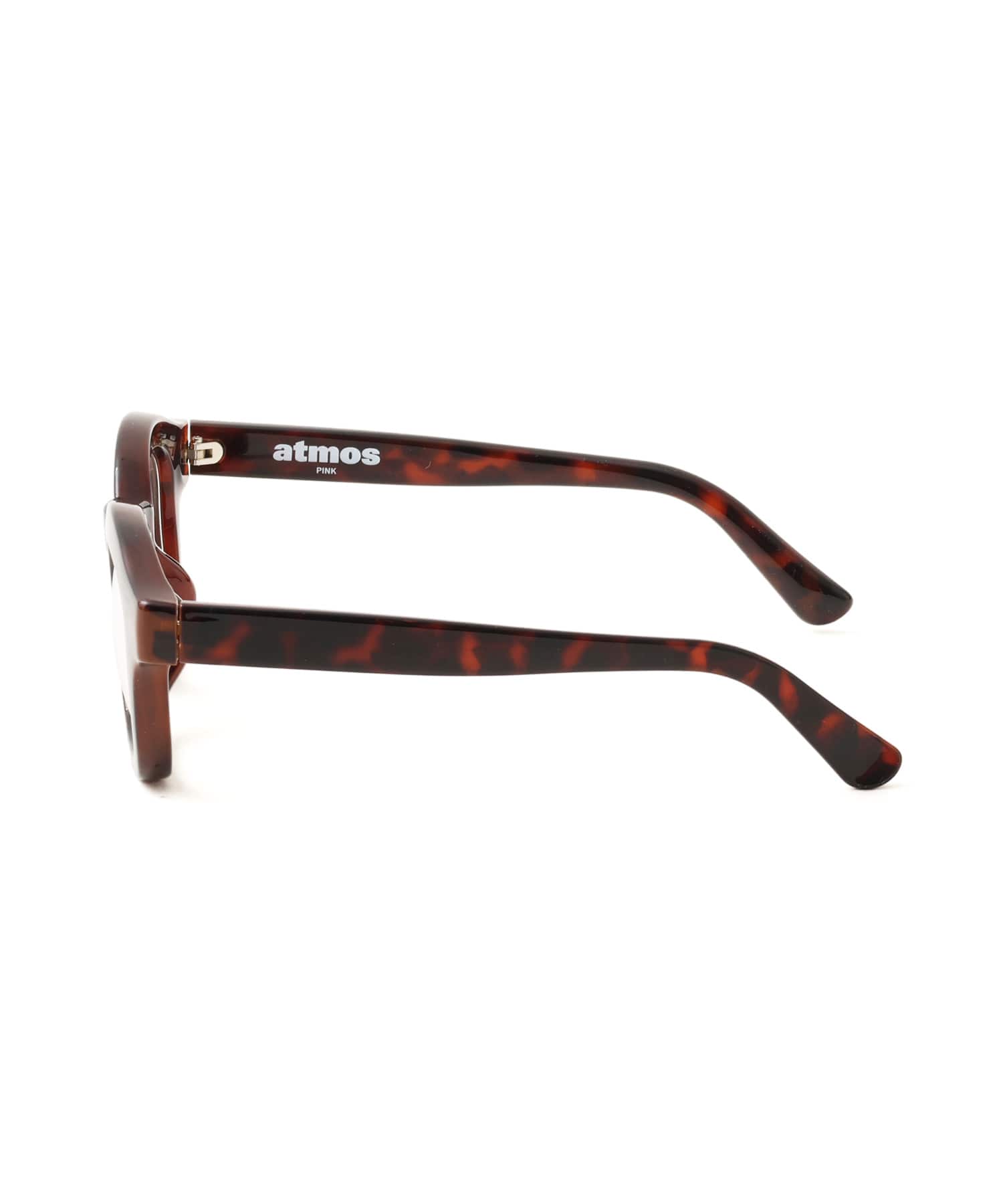 atmos pink Oval Classic Eyewear BROWNの画像