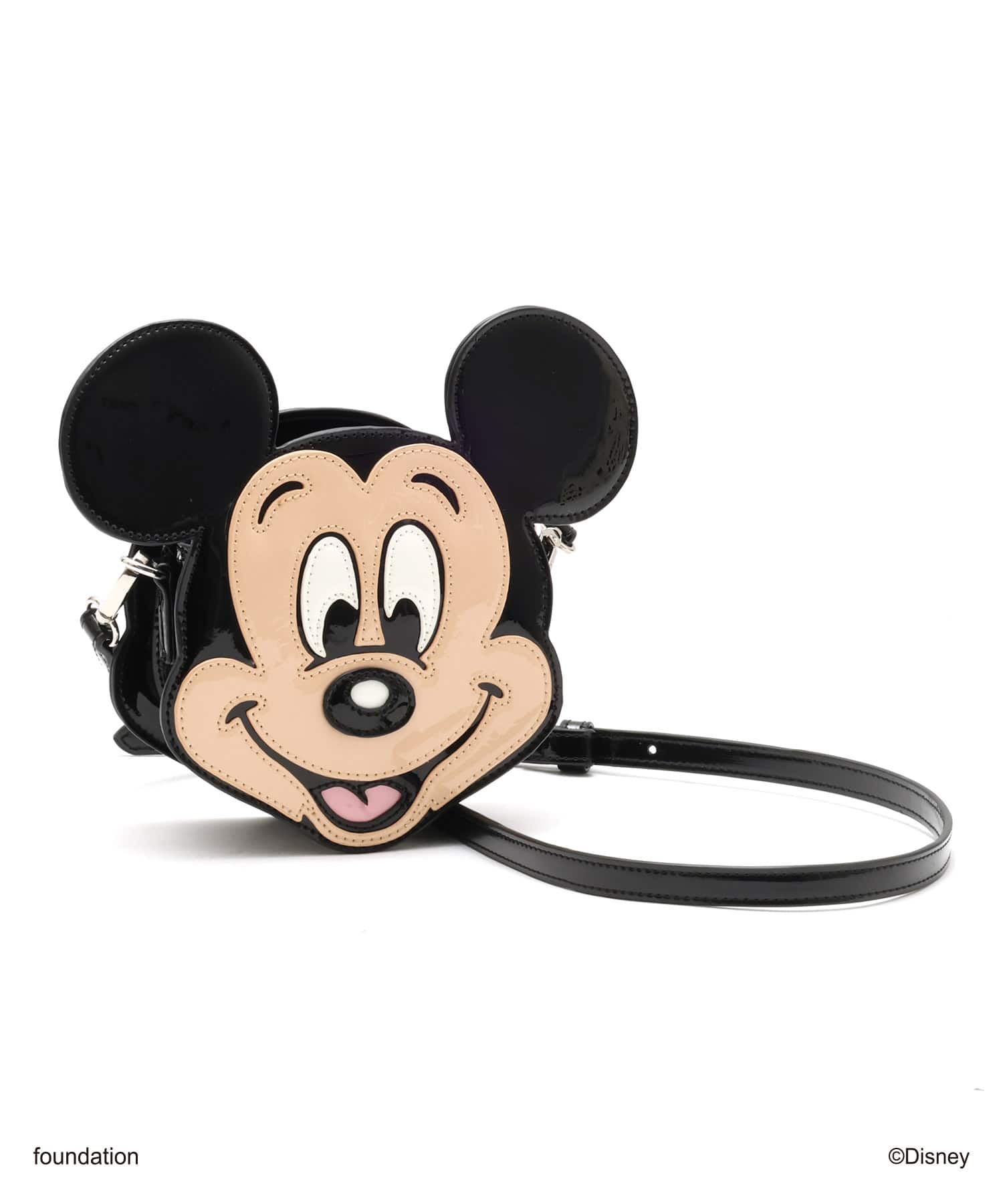 MICKEY & MINNIE / atmos pink Big Face Pouch MICKEYの画像