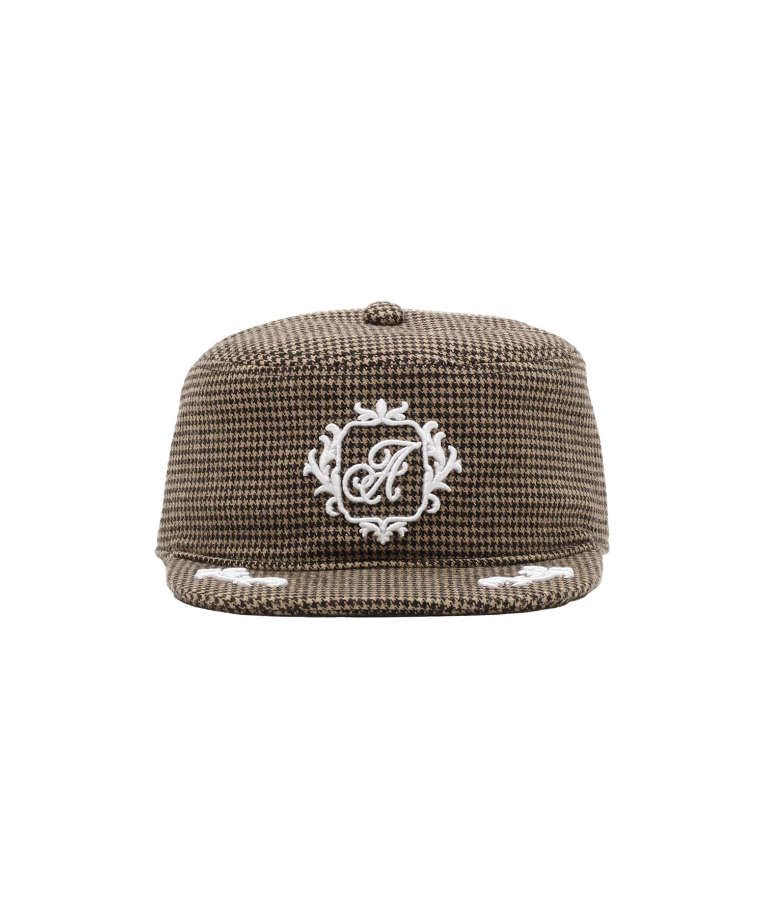 atmos pink Logo Embroidery Work Cap BROWNの画像