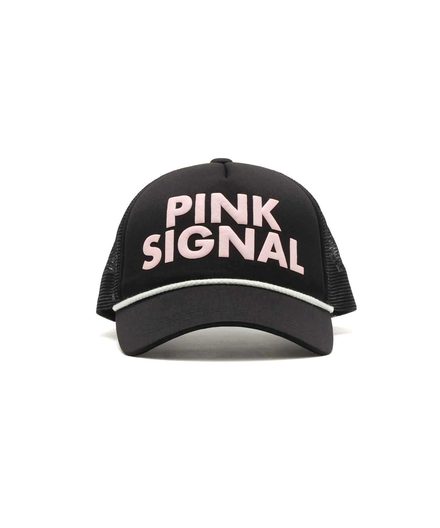 atmos pink SIGNAL Logo Cap BLACKの画像