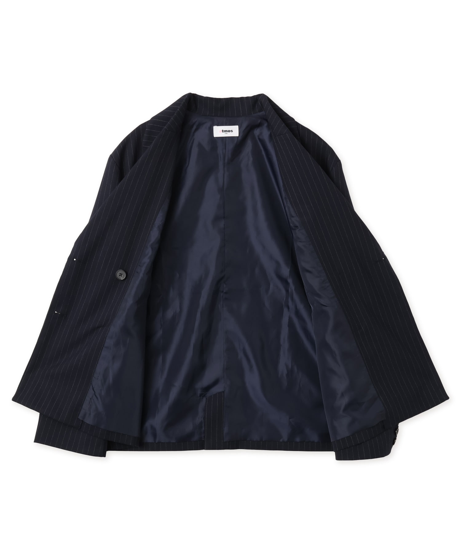 atmos pink Stripe Jacket NAVYの画像