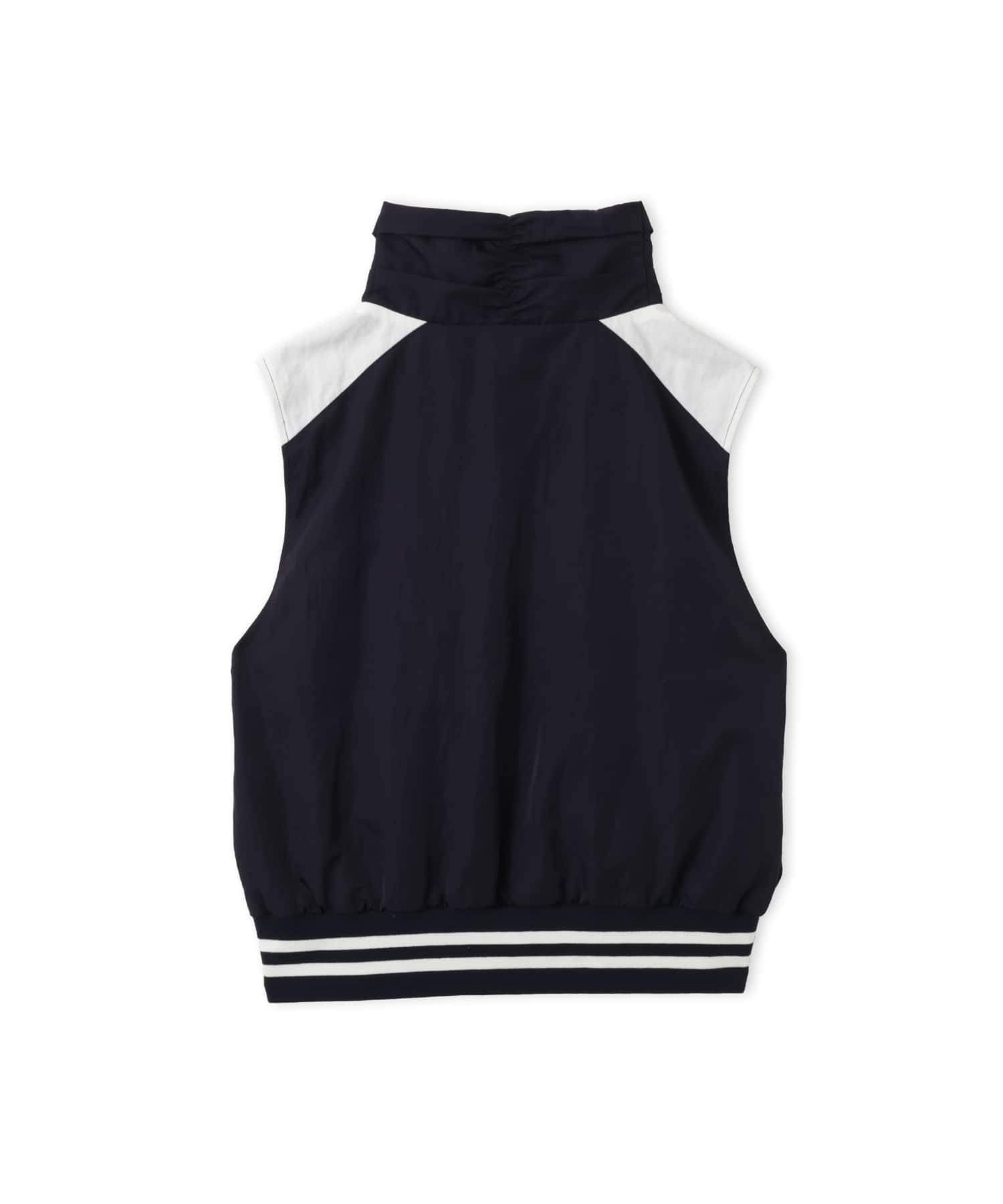 atmos pink Varsity Vest NAVYの画像