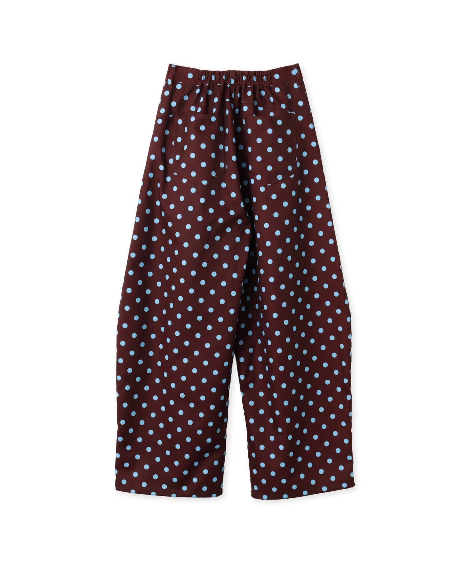atmos pink Dot Wide Pants BROWNの画像