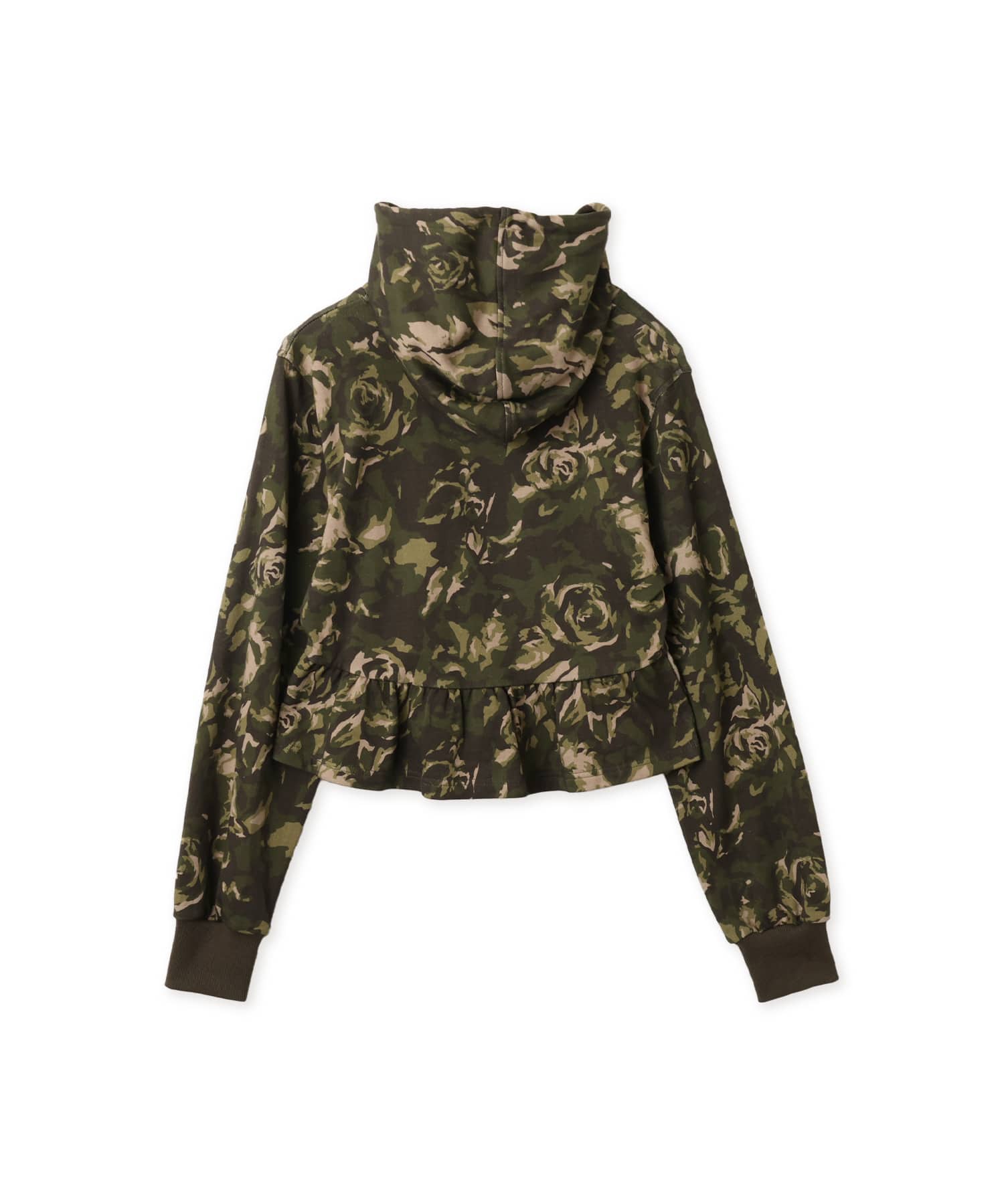 atmos pink Peplum Zip Hoodie CAMOUFLAGEの画像