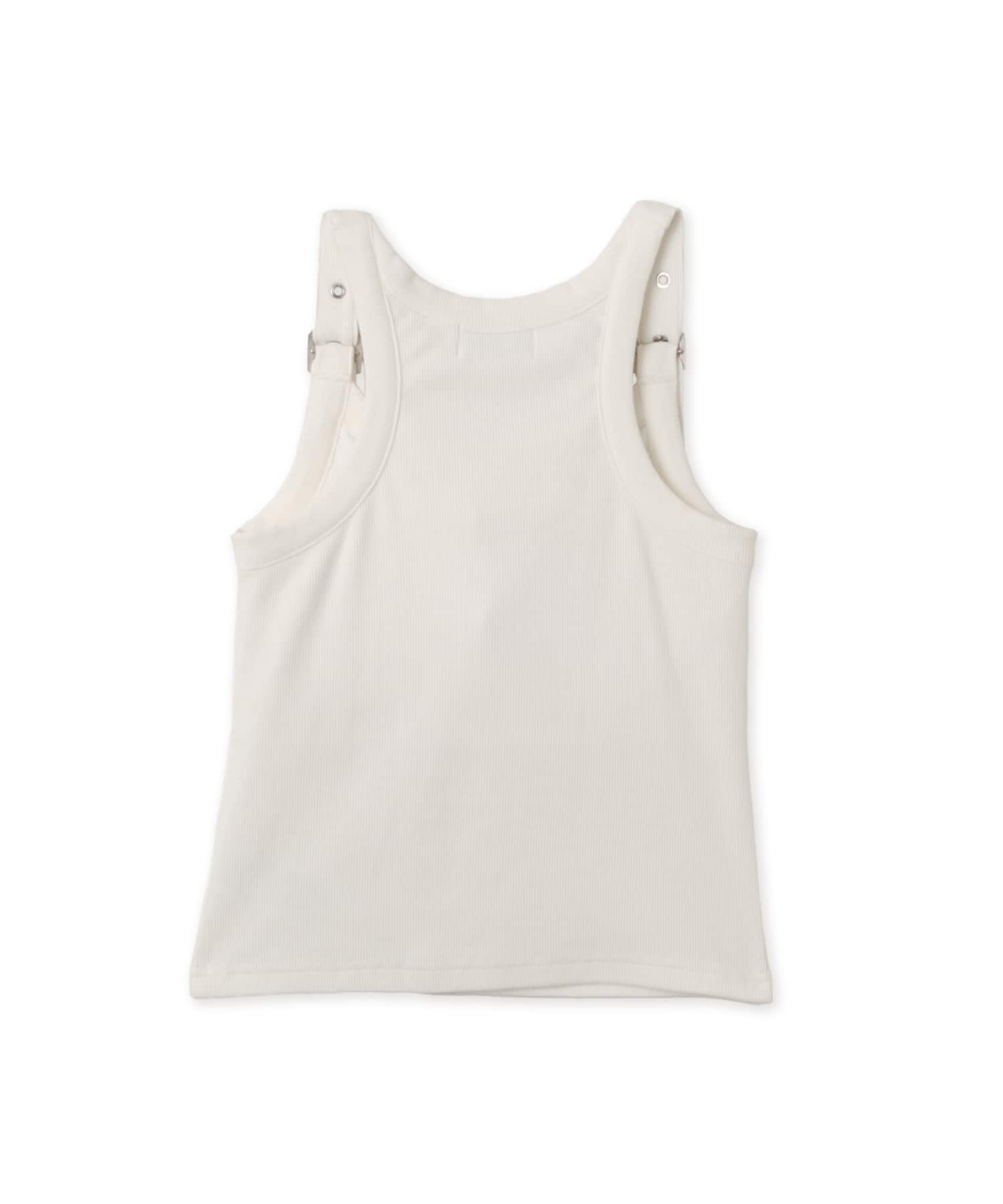 atmos pink Belt Tank Top  WHITEの画像