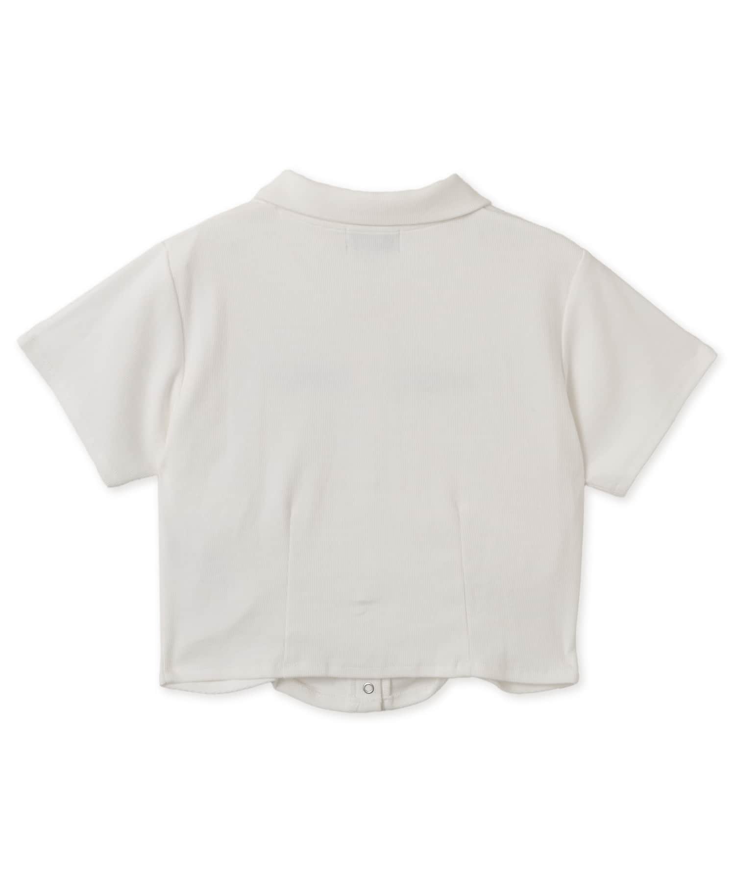 atmos pink Front Gather Tops OFF WHITEの画像