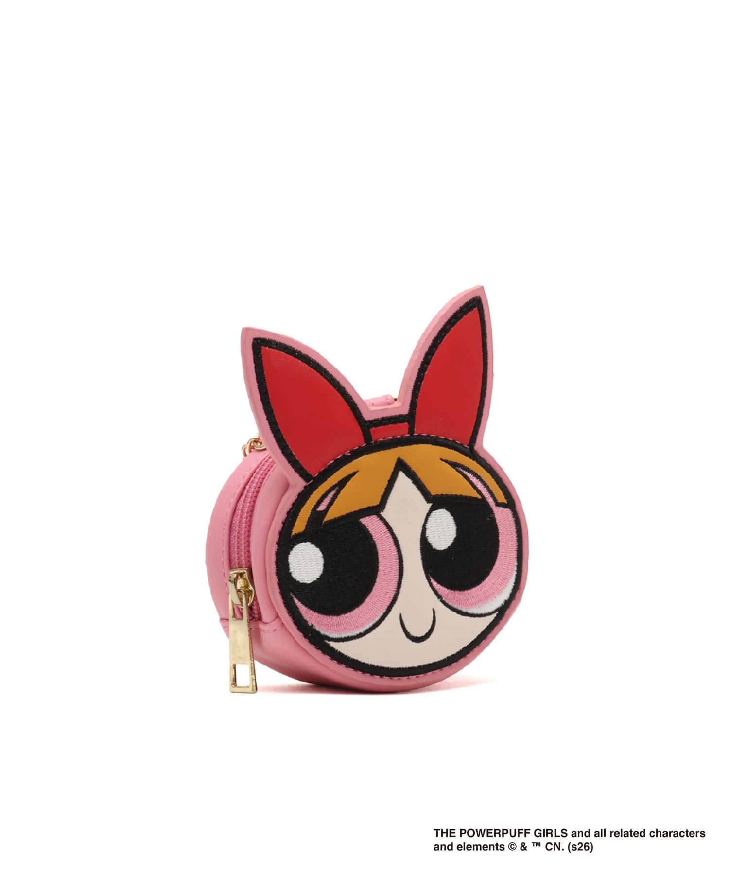 The Powerpuff Girls x atmos pink Pouch REDの画像