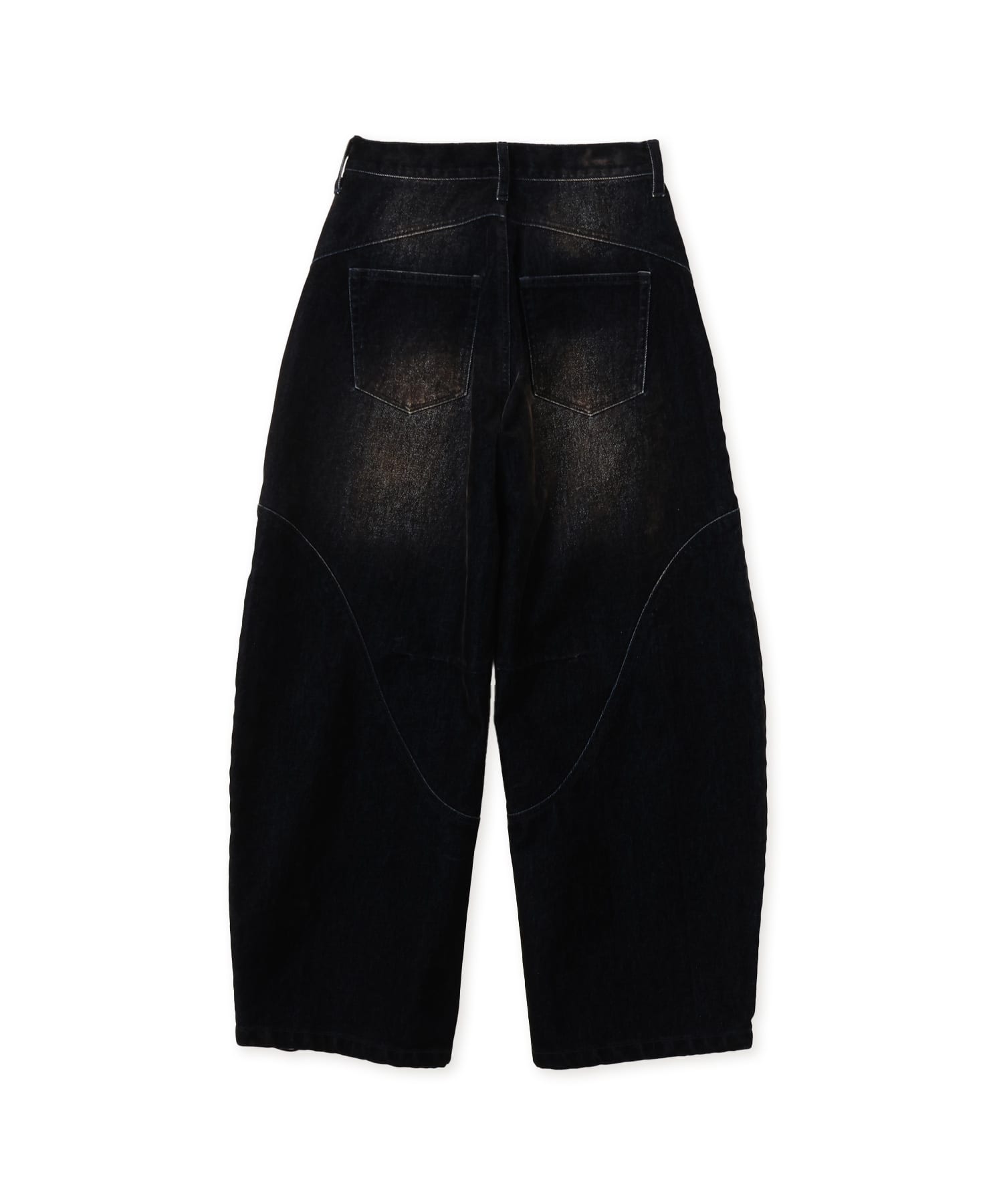 atmos pink Flocky Denim Pants NAVYの画像