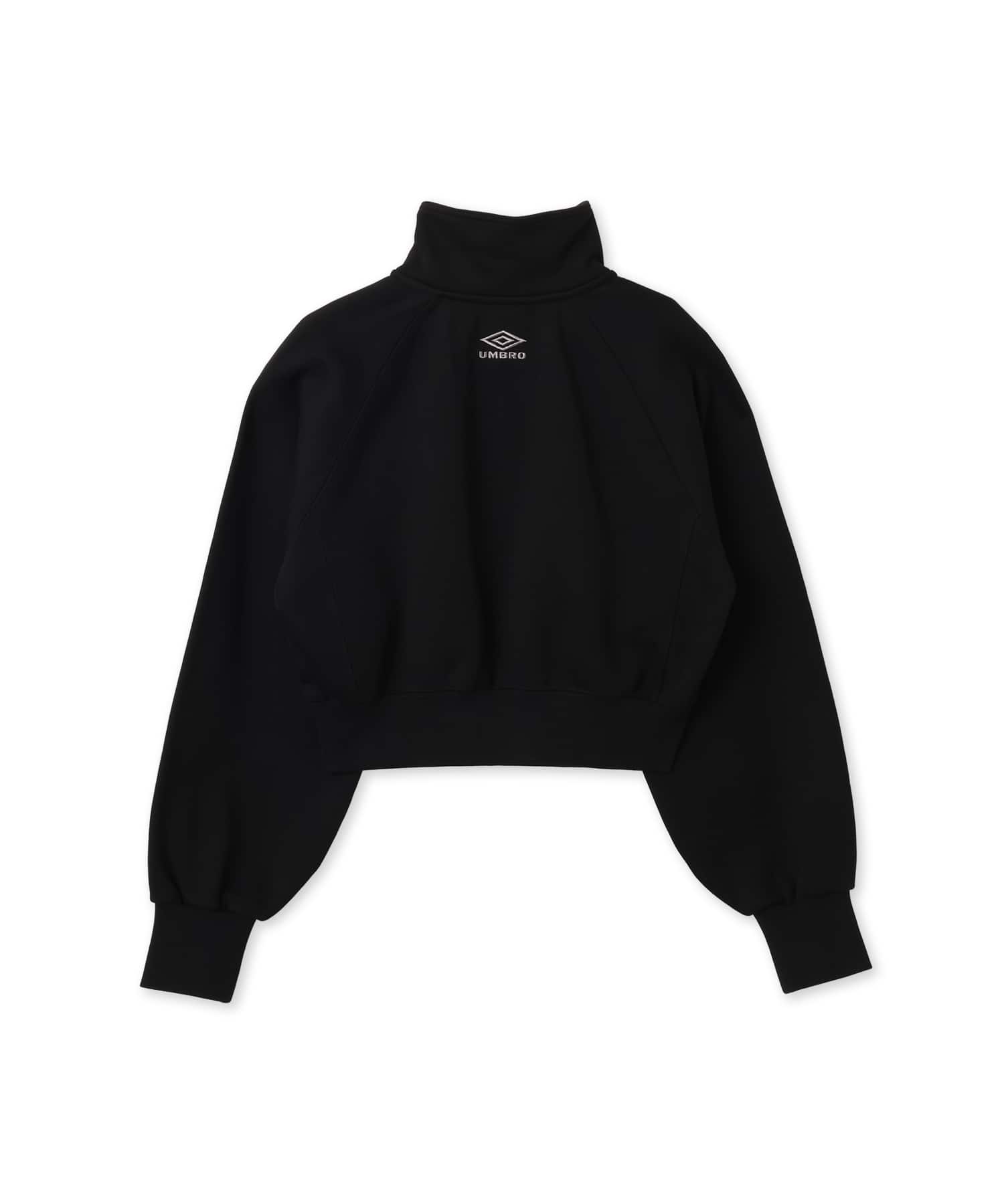 UMBRO x atmos pink Half Zip-Up Sweatshirt BLACKの画像
