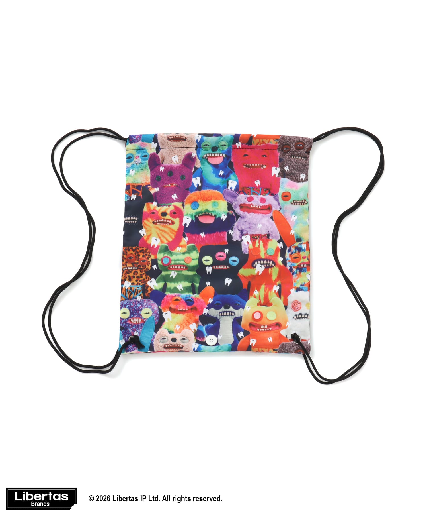 atmos pink x FUGGLER Character Knapsack MULTIの画像