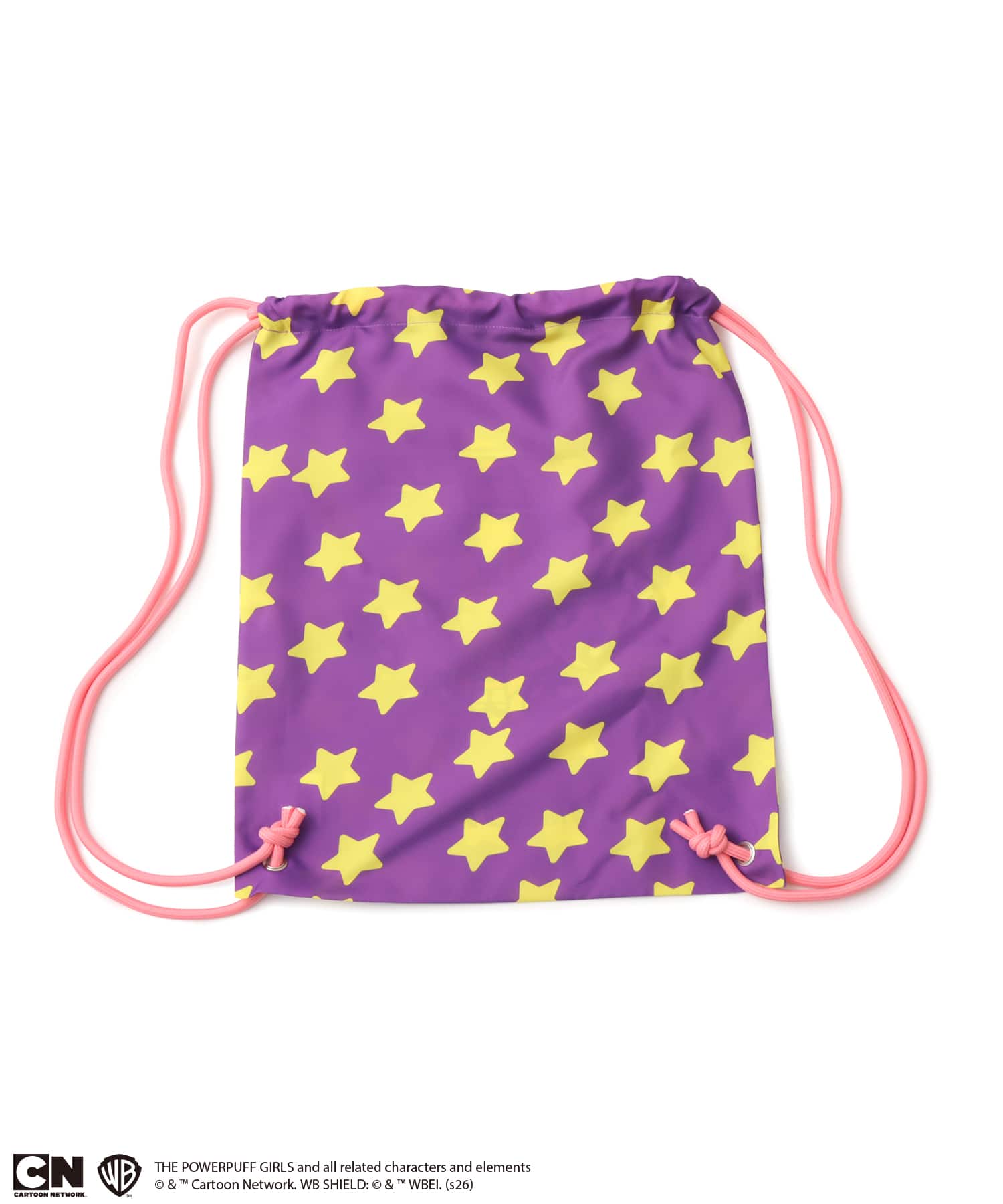 The Powerpuff Girls x atmos pink Knapsack Bag PURPLEの画像