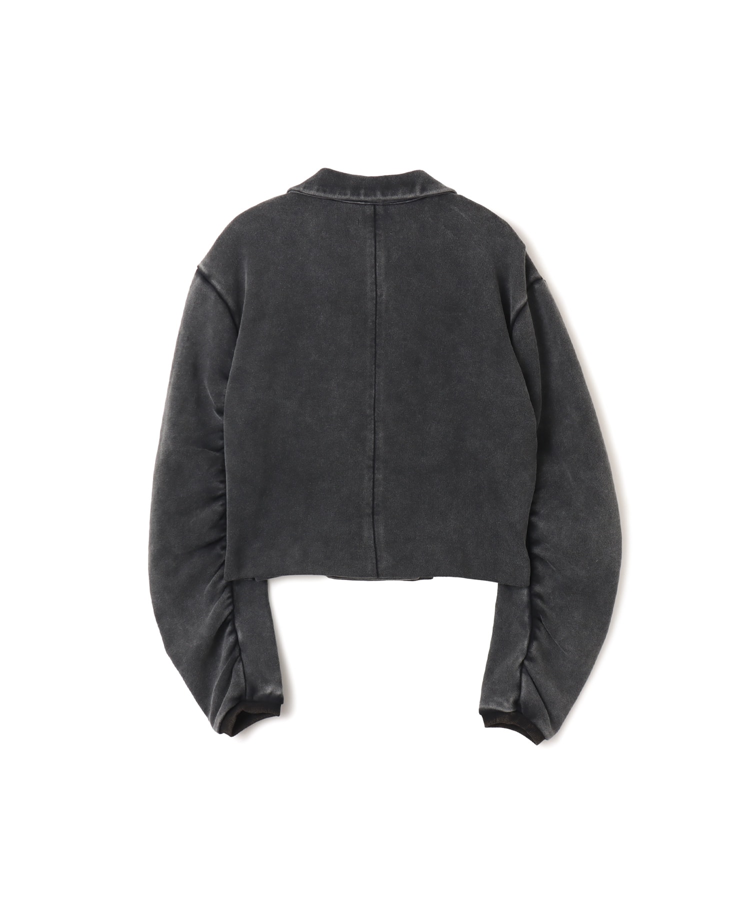 atmos pink Jersey Cropped Jacket CHARCOALの画像