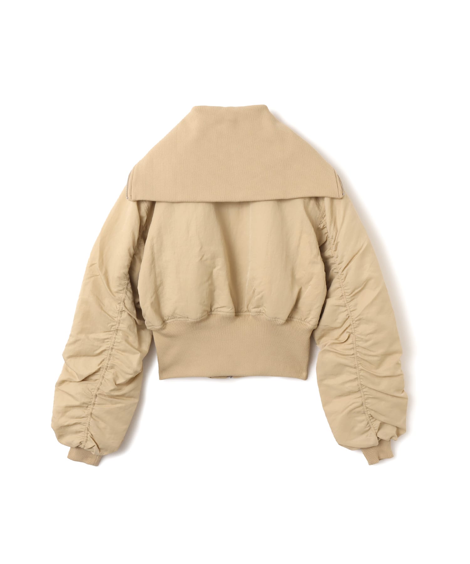 atmos pink Big Collar Bomber Jacket BEIGEの画像