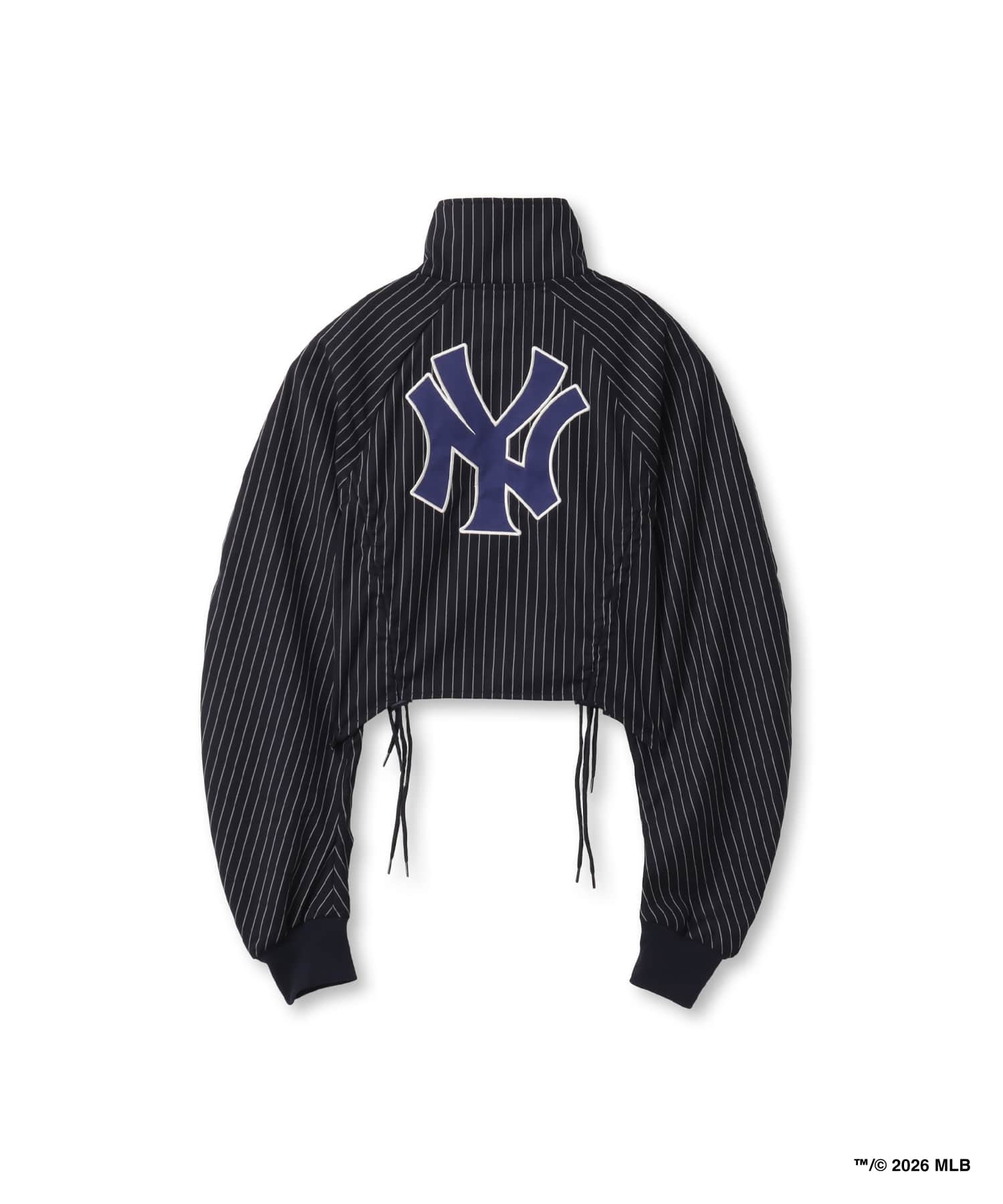 atmos pink x MLB Track Jackt NAVYの画像