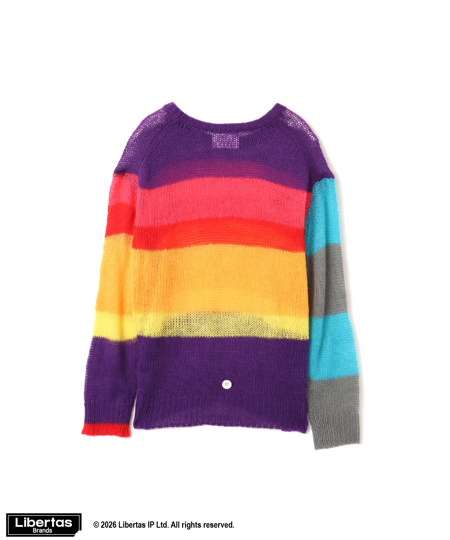 atmos pink x FUGGLER Crew Neck Knit Top MULTIの画像