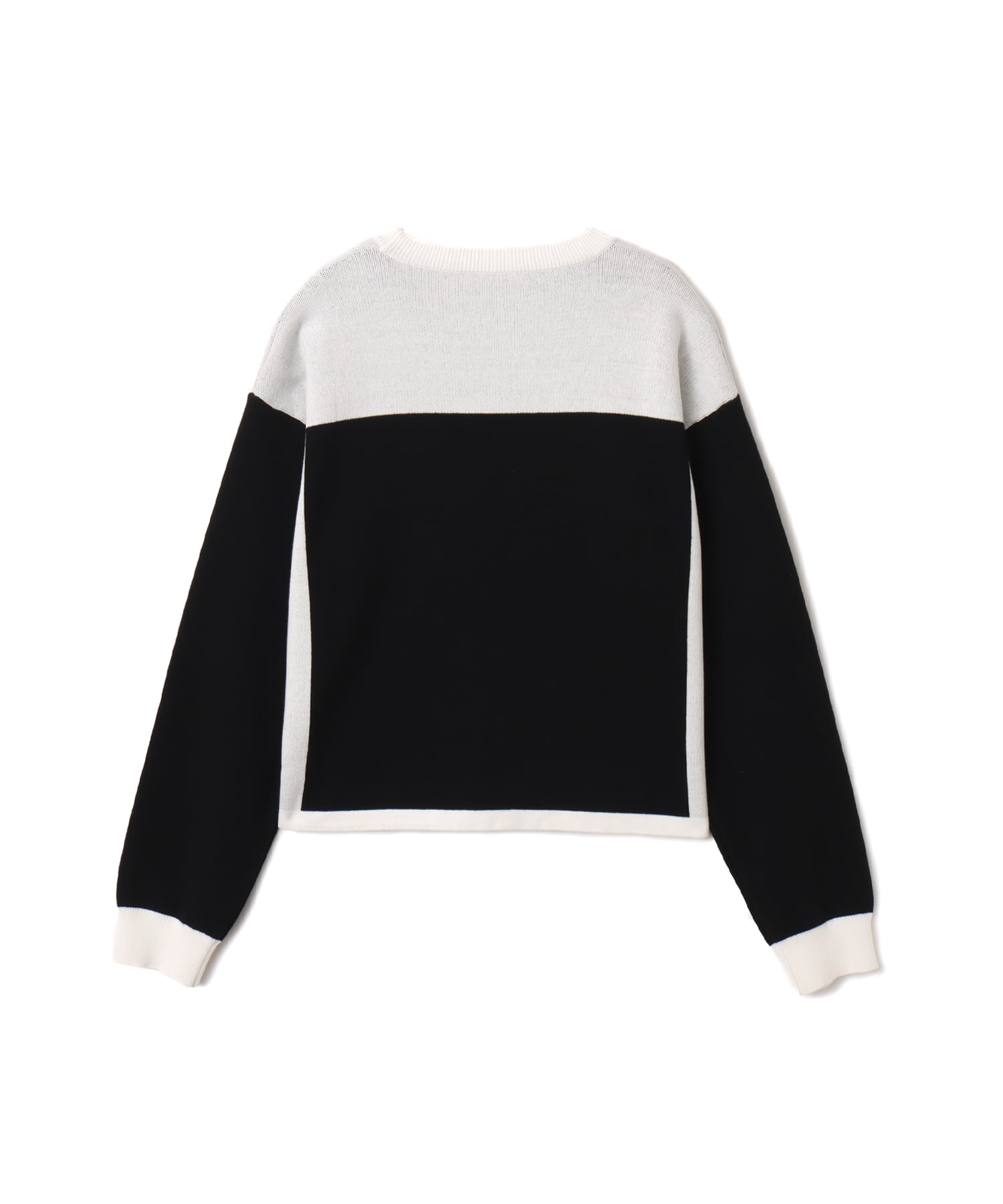 atmos pink Rugger Knit Top BLACKの画像