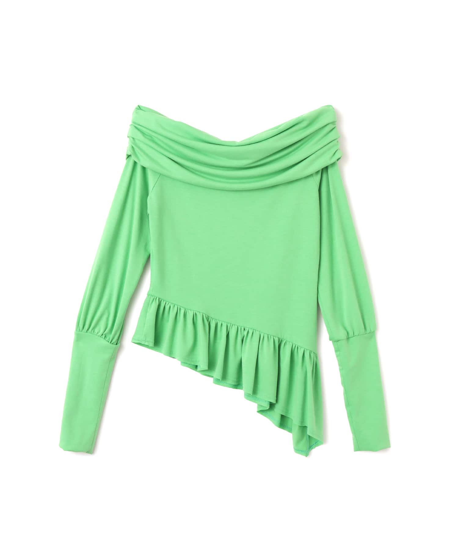 atmos pink Frill Hem Tops GREENの画像