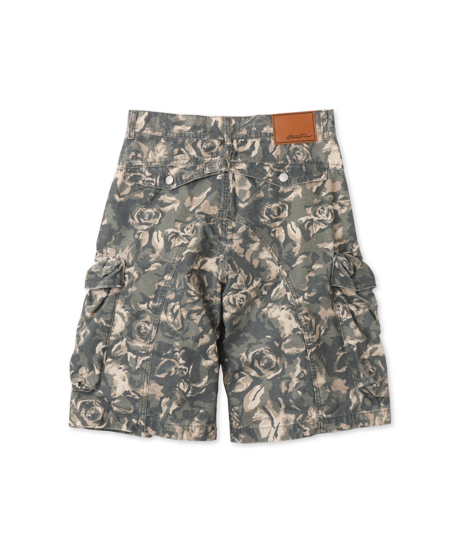 atmos pink Rose Camouflage Half Pants KHAKIの画像