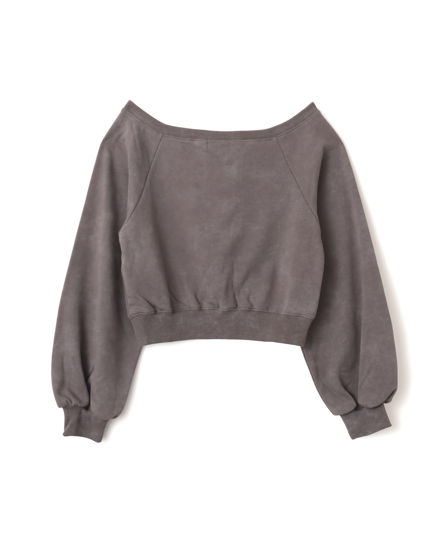 atmos pink Lace-up Sweat Top CHARCOALの画像