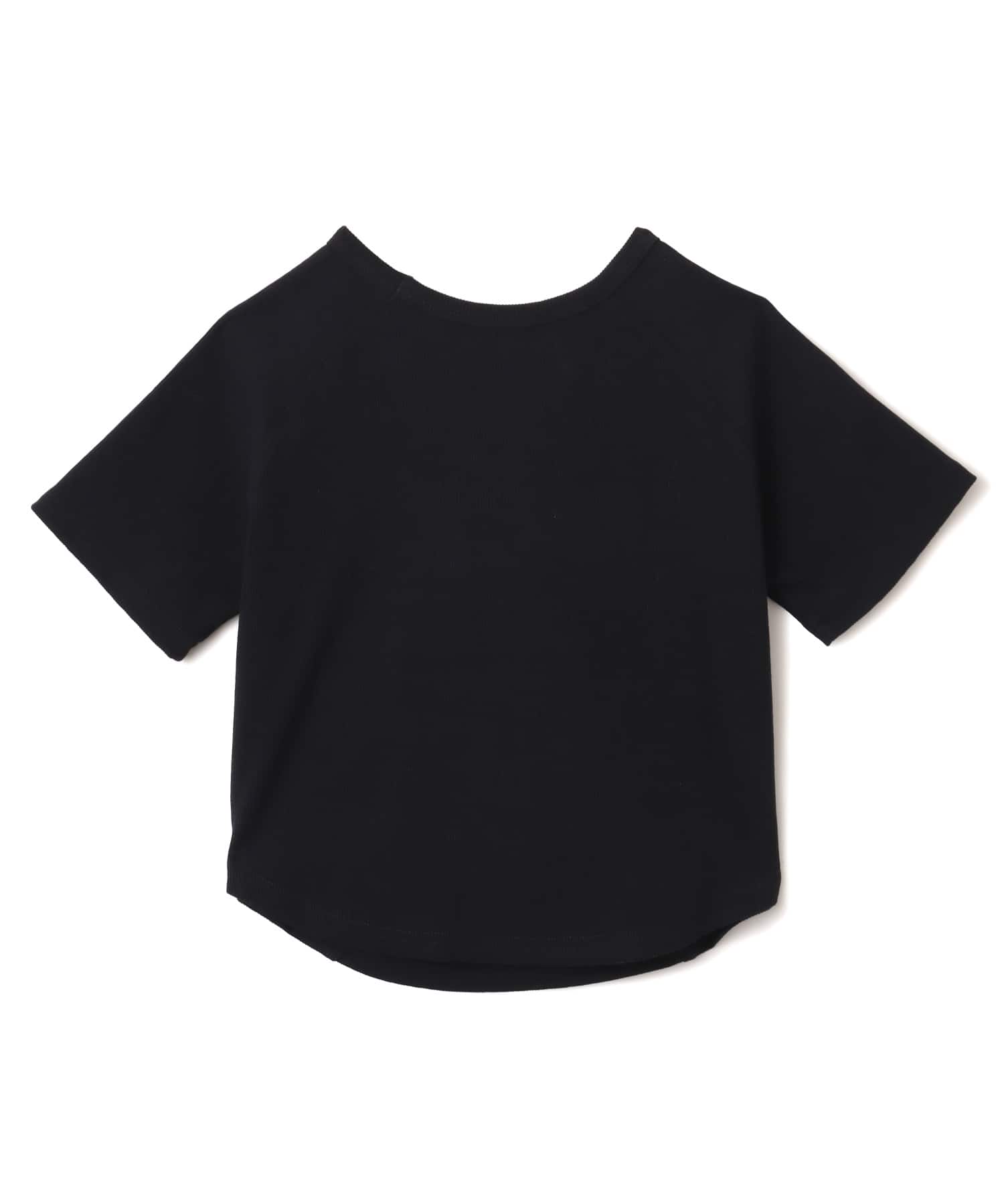 atmos pink Logo T-shirt BLACKの画像