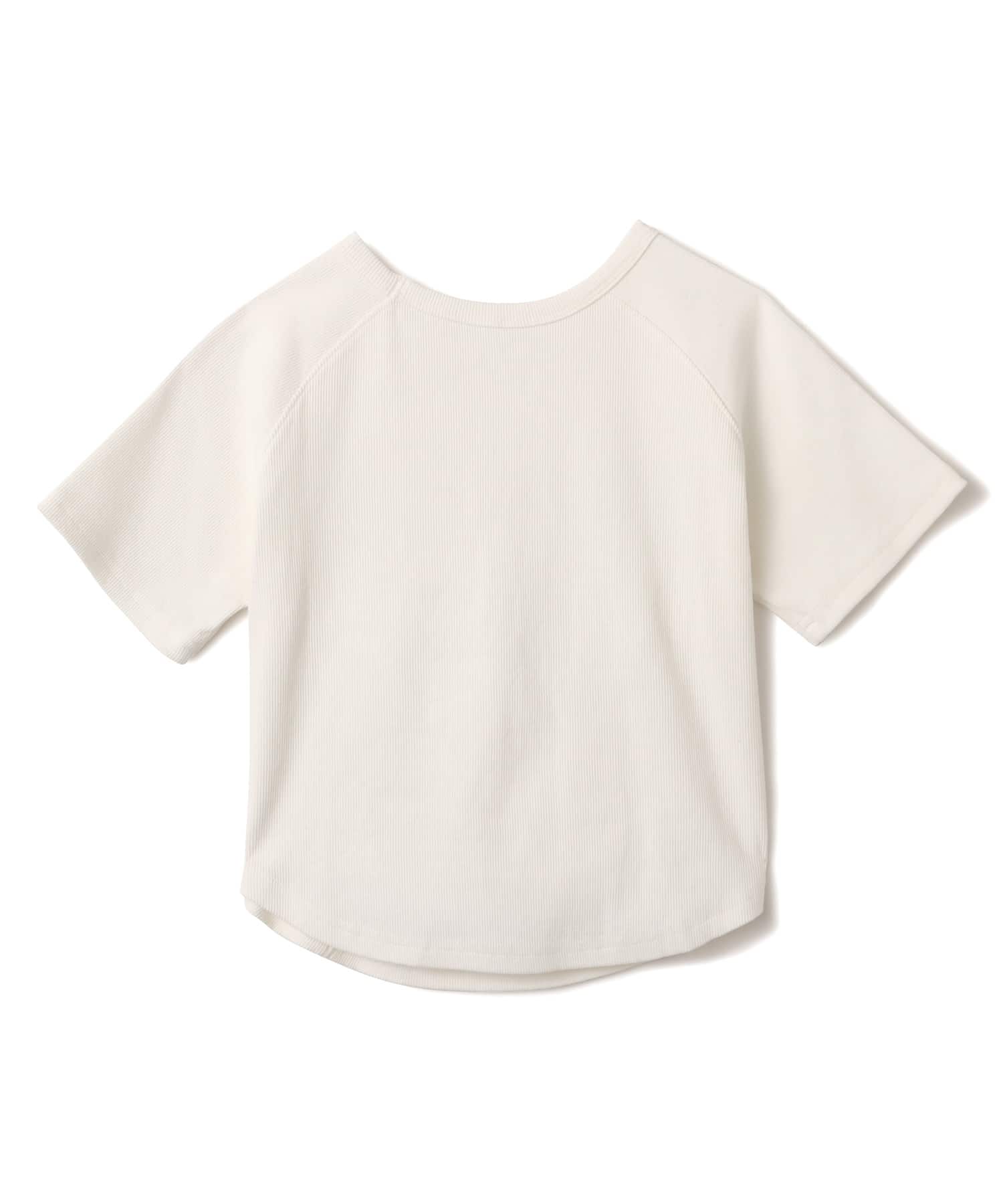 atmos pink Logo T-shirt WHITEの画像