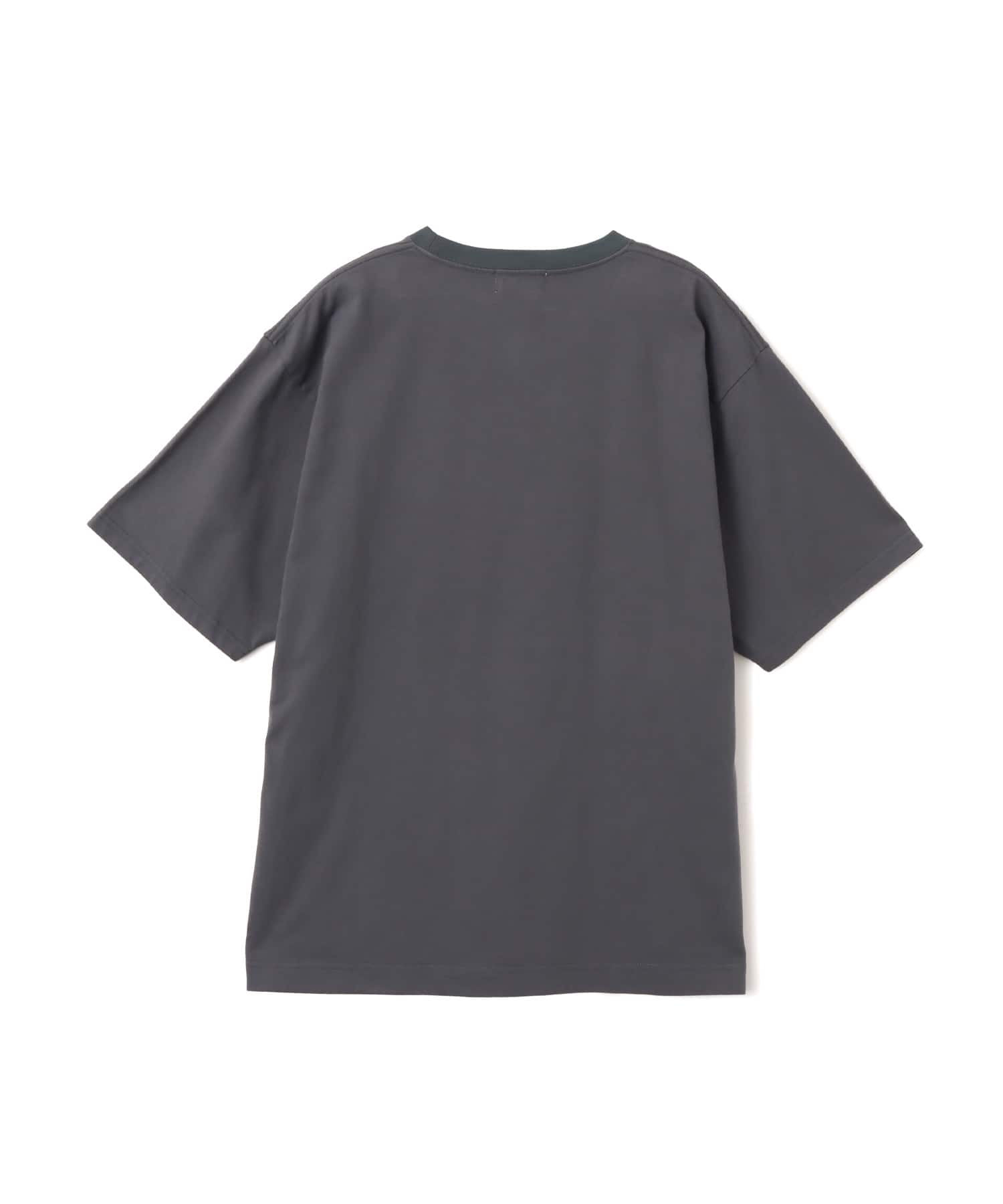 atmos pink Oval Logo T-shirt BLACKの画像