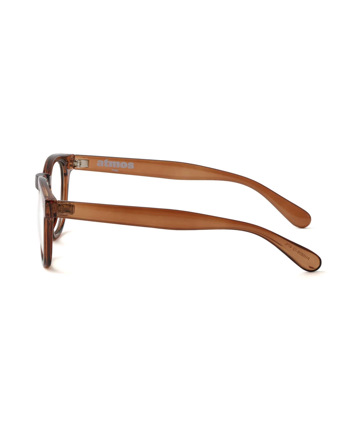 atmos pink Oval Tinted Sunglass BROWNの画像