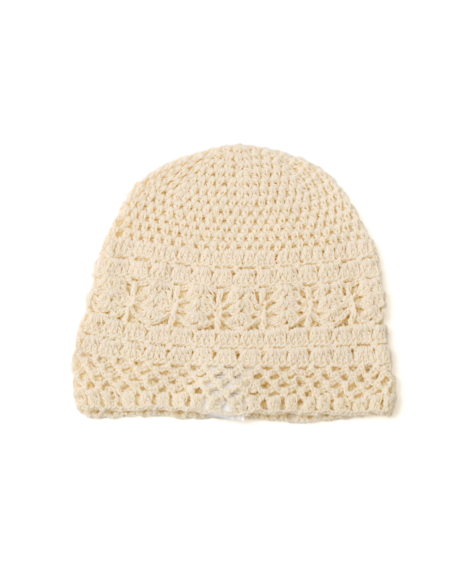 atmos pink Crochet Hat IVORYの画像