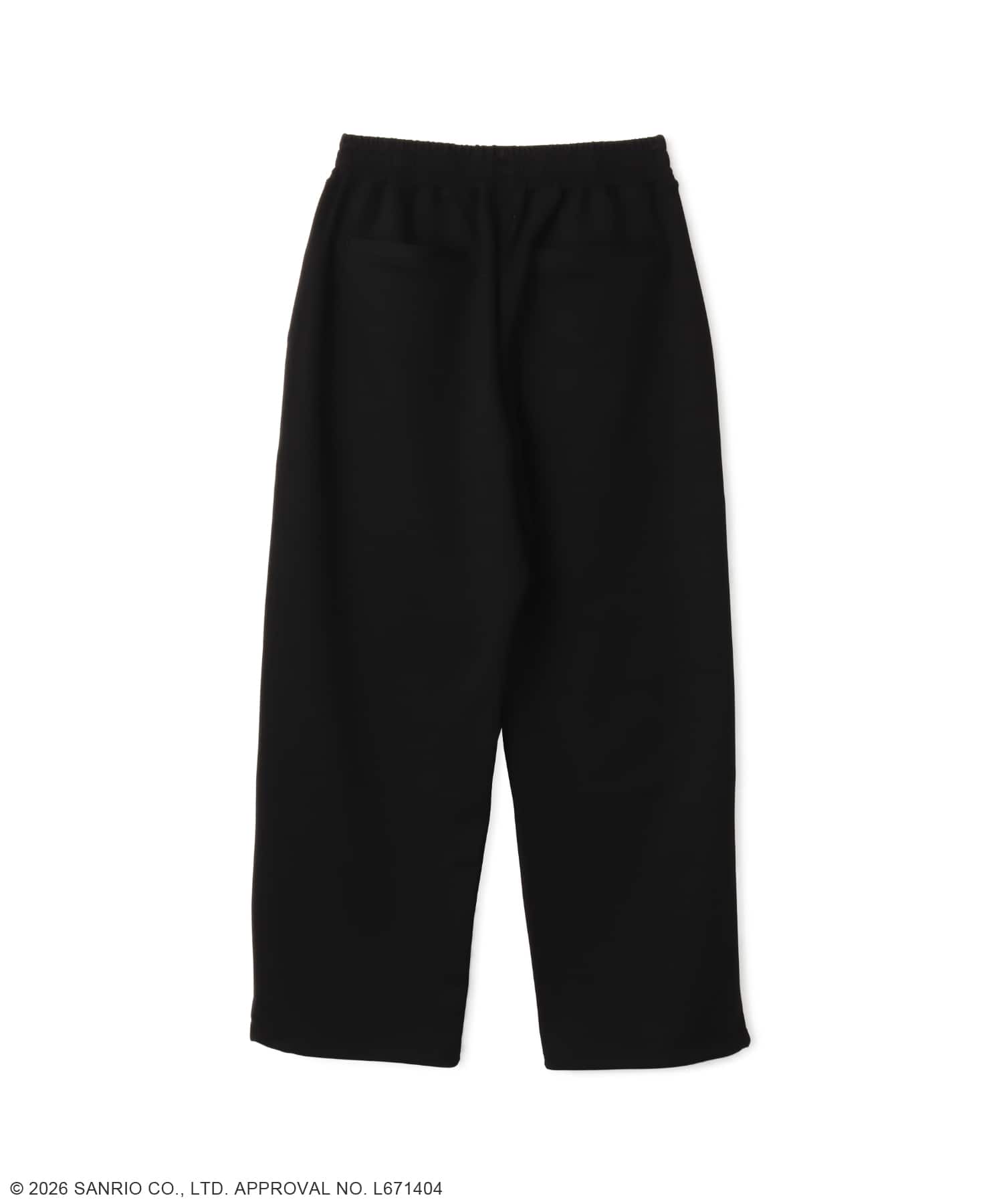 atmos pink x HELLO KITTY Sweat Pants BLACKの画像