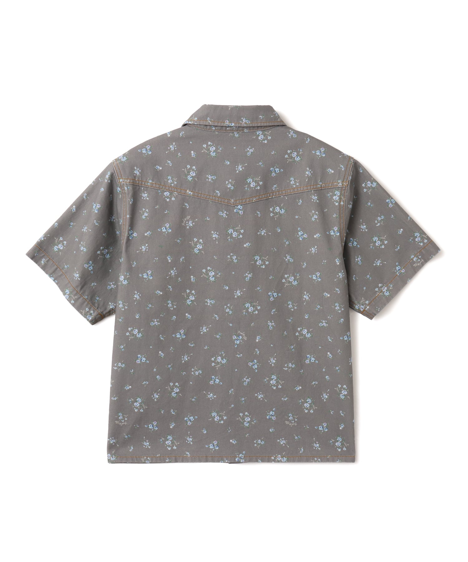 atmos pink Floral Work Shirt BLACKの画像