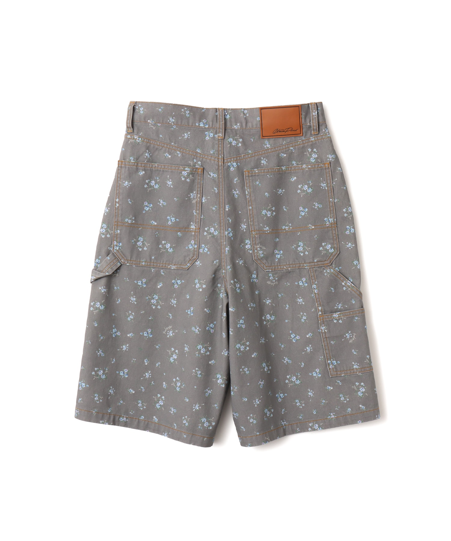 atmos pink Floral Work Half Pants BLACKの画像