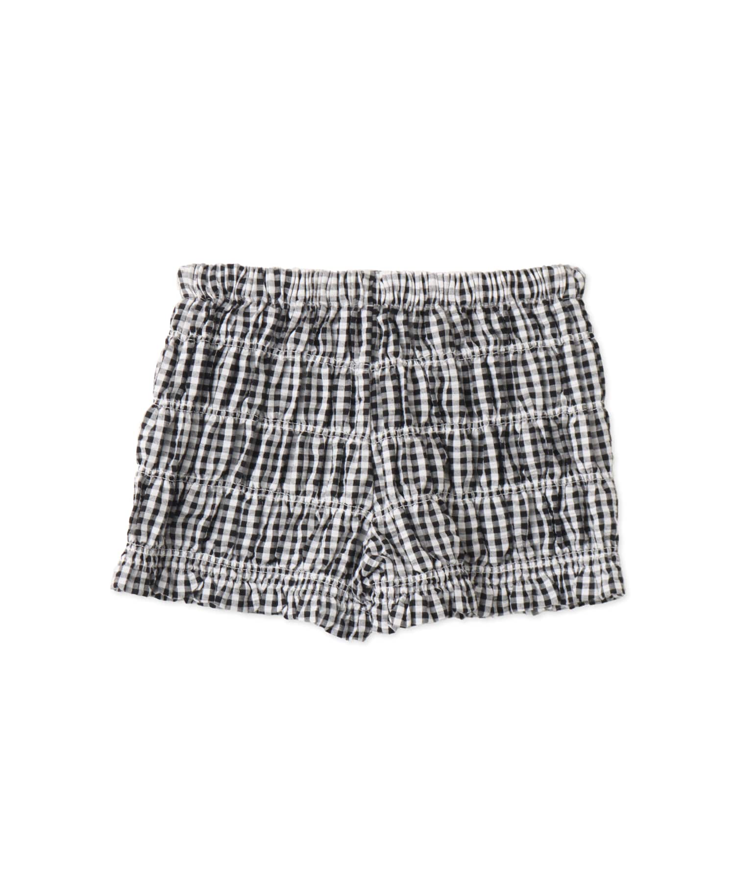 atmos pink Gingham Check Short Pants BLACKの画像