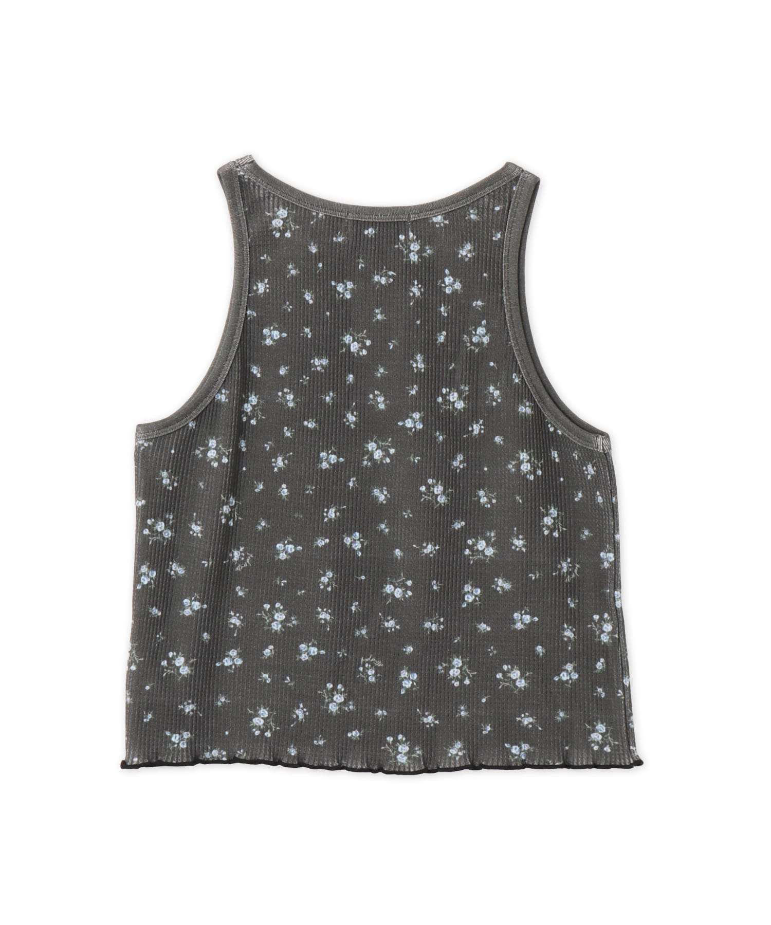 atmos pink Floral Print Tank Top BLACKの画像