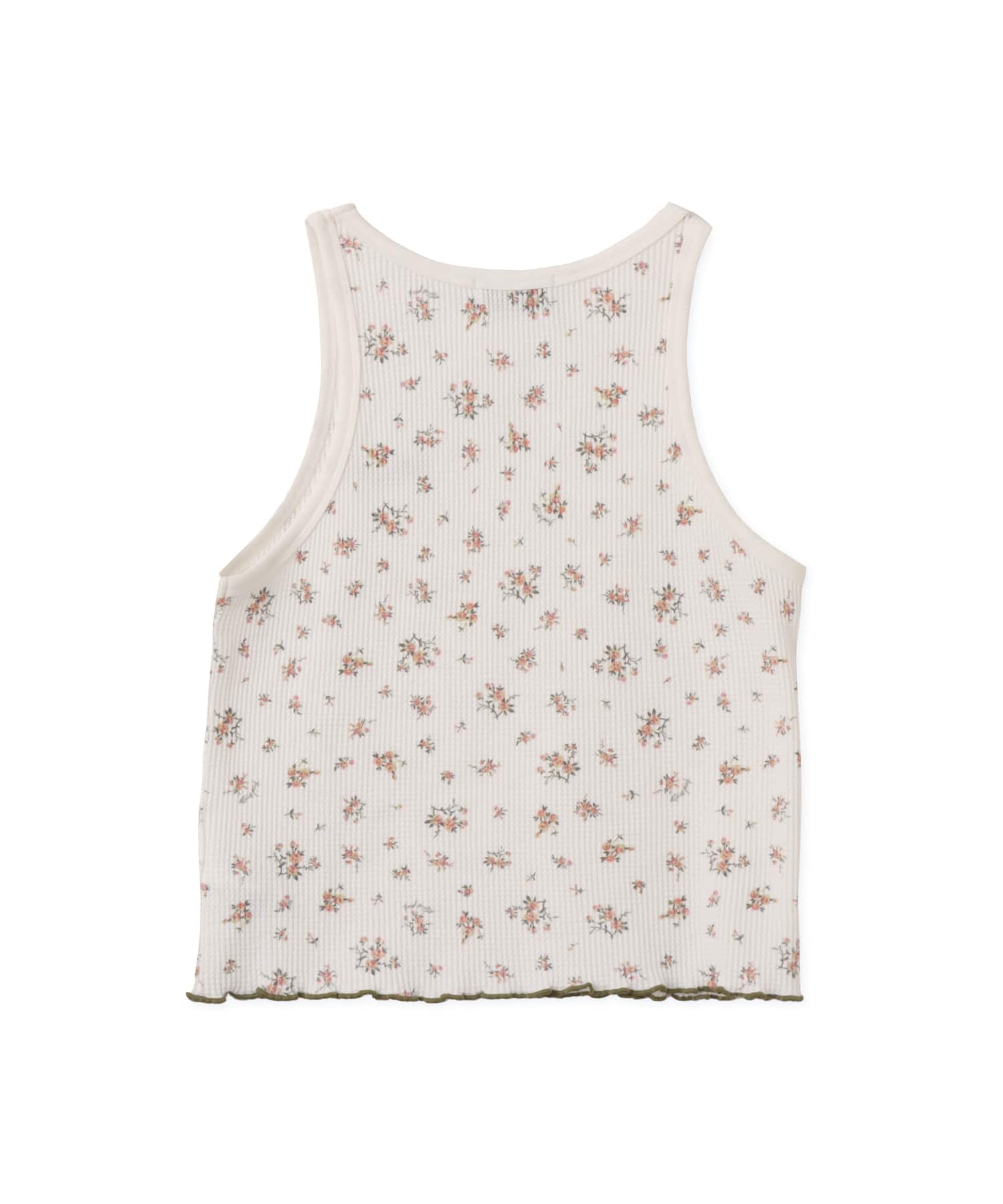 atmos pink Floral Print Tank Top WHITEの画像