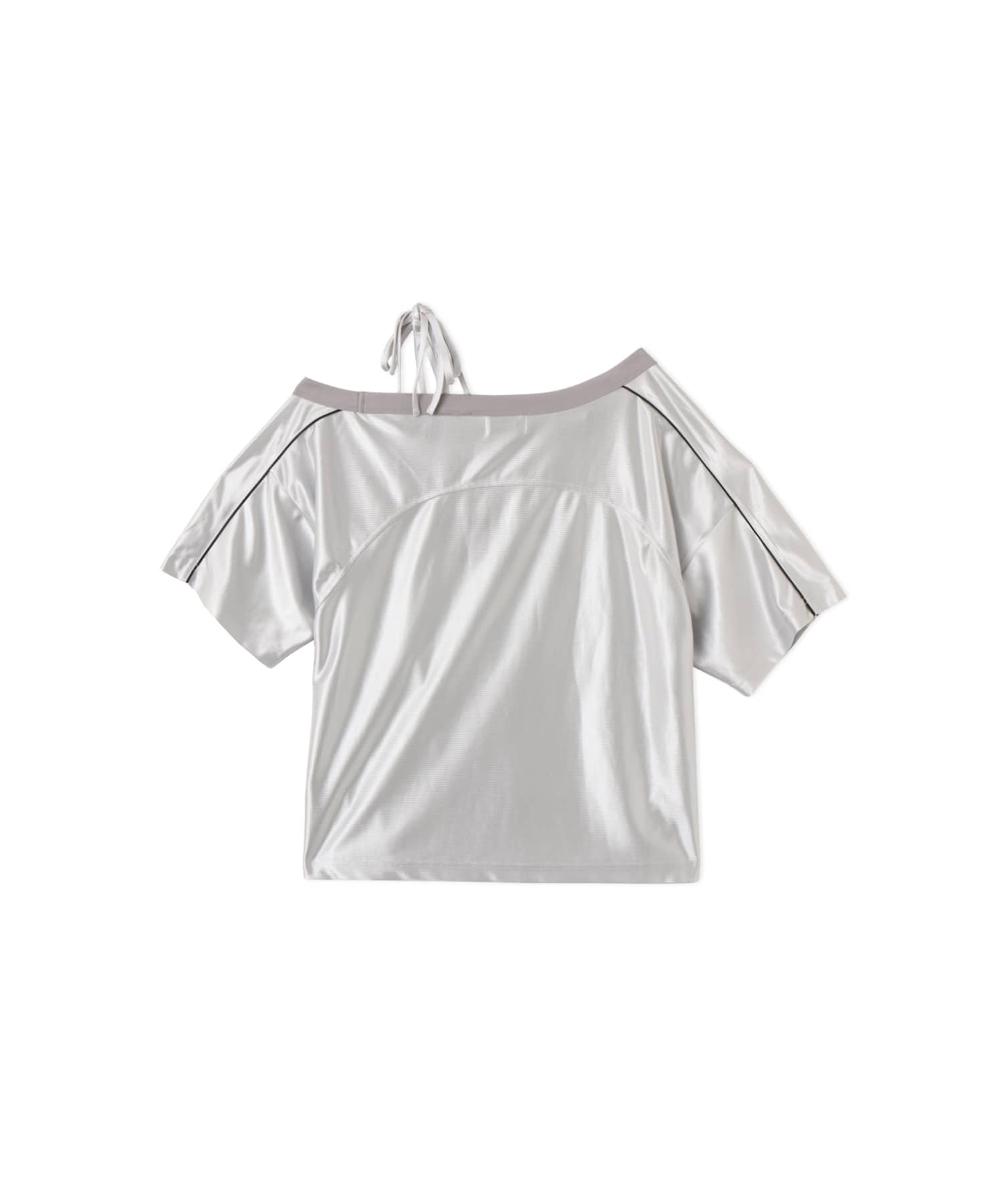 atmos pink Mesh Docking T-shirt GRAYの画像