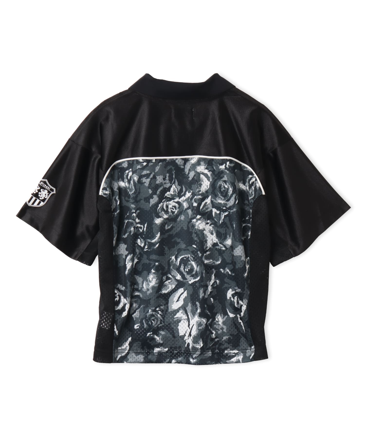 atmos pink Rose Camouflage Game Shirt BLACKの画像