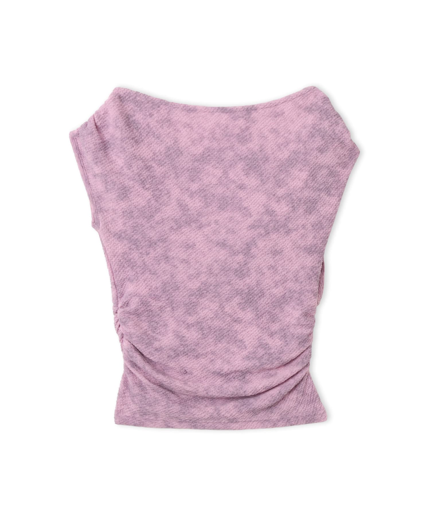 atmos pink Tie Point One Shoulder Tops PINKの画像