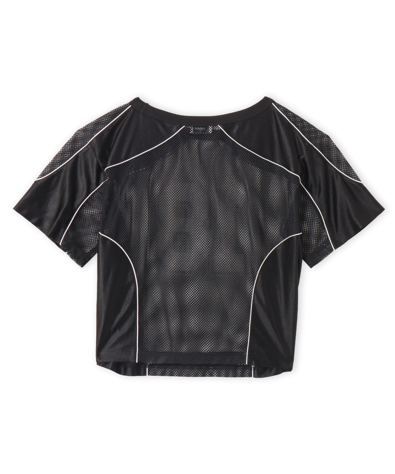 atmos pink Mesh Docking T-shirt BLACKの画像
