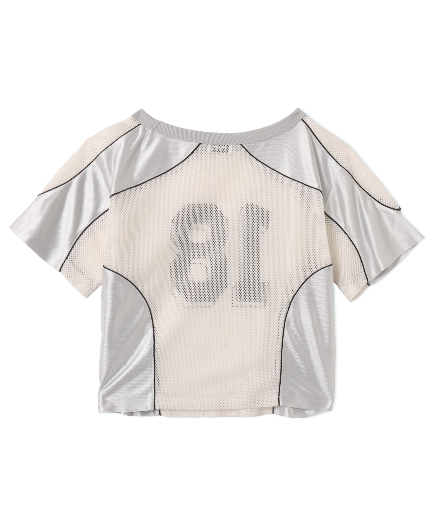 atmos pink Mesh Docking T-shirt GRAYの画像