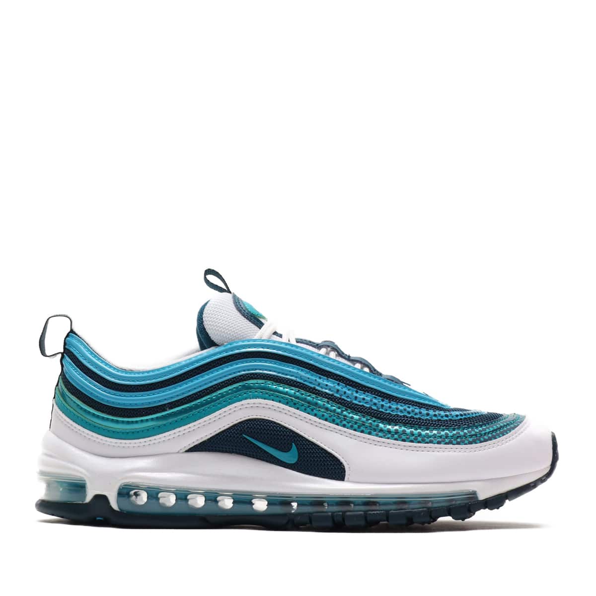 NIKE AIR MAX 97 SE WHITE/SPRT TEAL-NGHTSHD-BL FRY 19SU-S