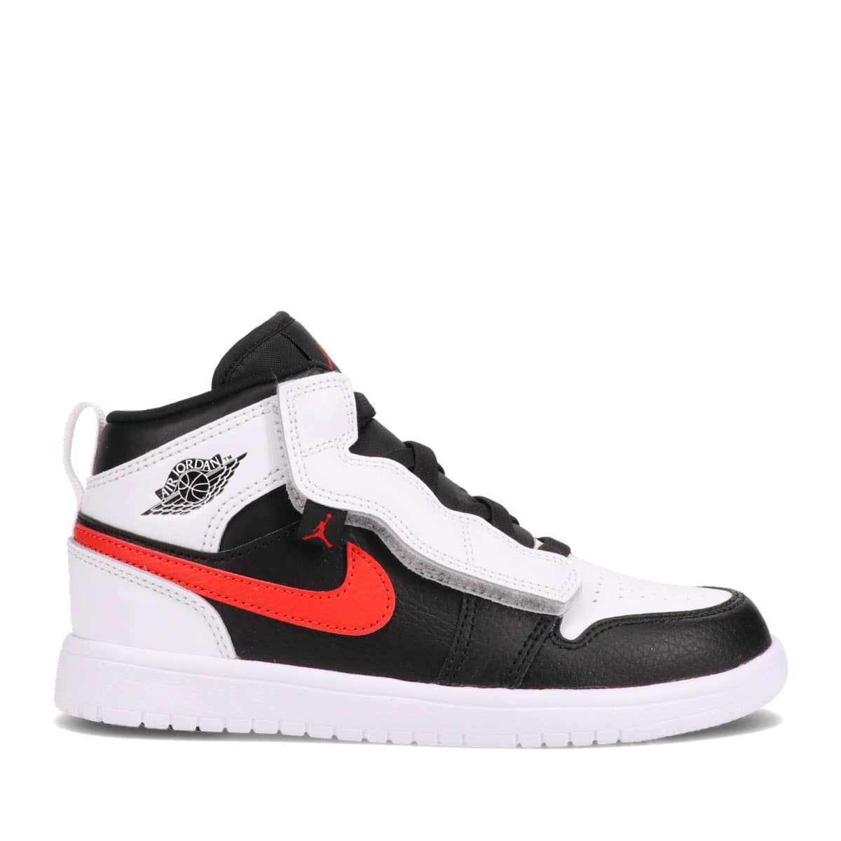 JORDAN BRAND JORDAN 1 MID ALT (PS) BLACK/CHILE RED-WHITE 21SP-Iの画像