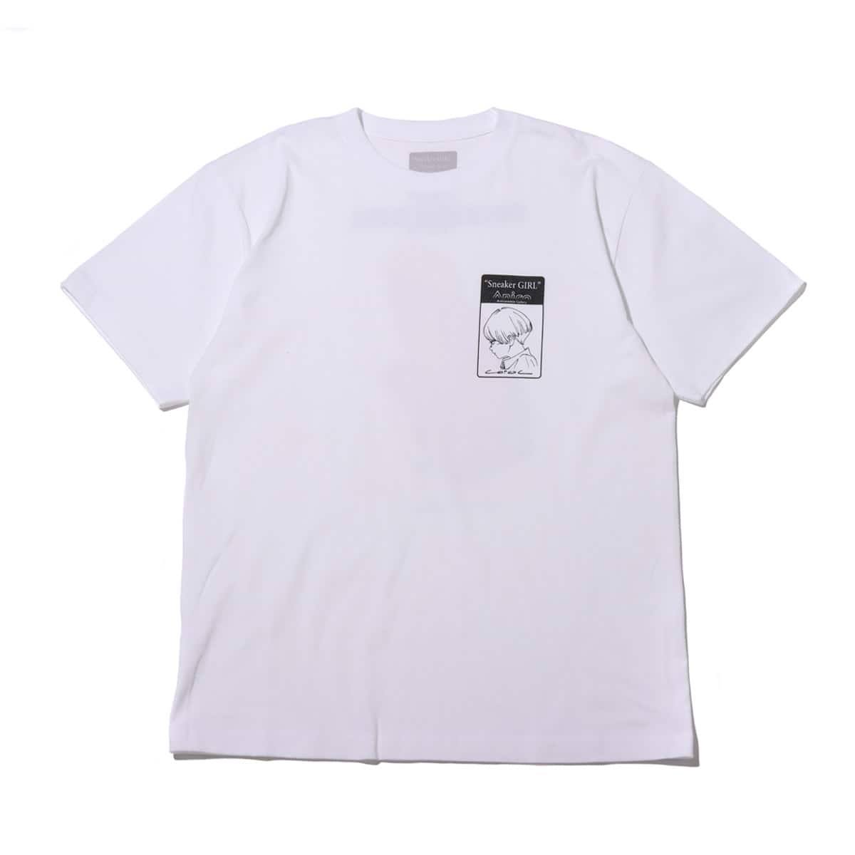 Anicoremix Gallery Sneaker GIRL TEE TYPE2 WHITE 21SP-Iの画像
